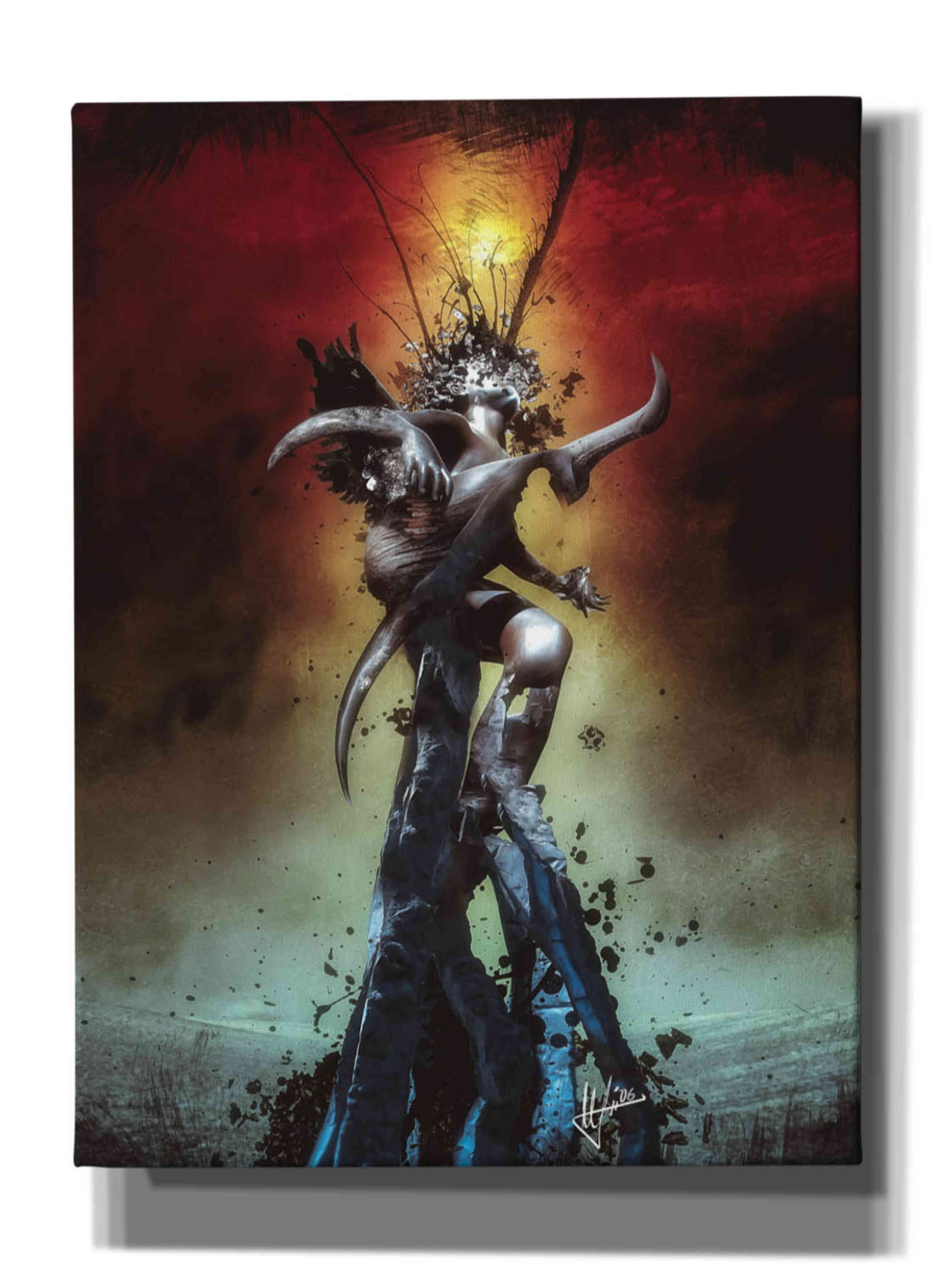 'Eternity' by Mario Sanchez Nevado, Canvas Wall Art,Size A Portrait