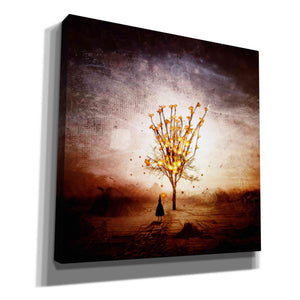 'Finding' by Mario Sanchez Nevado, Canvas Wall Art,Size 1 Square