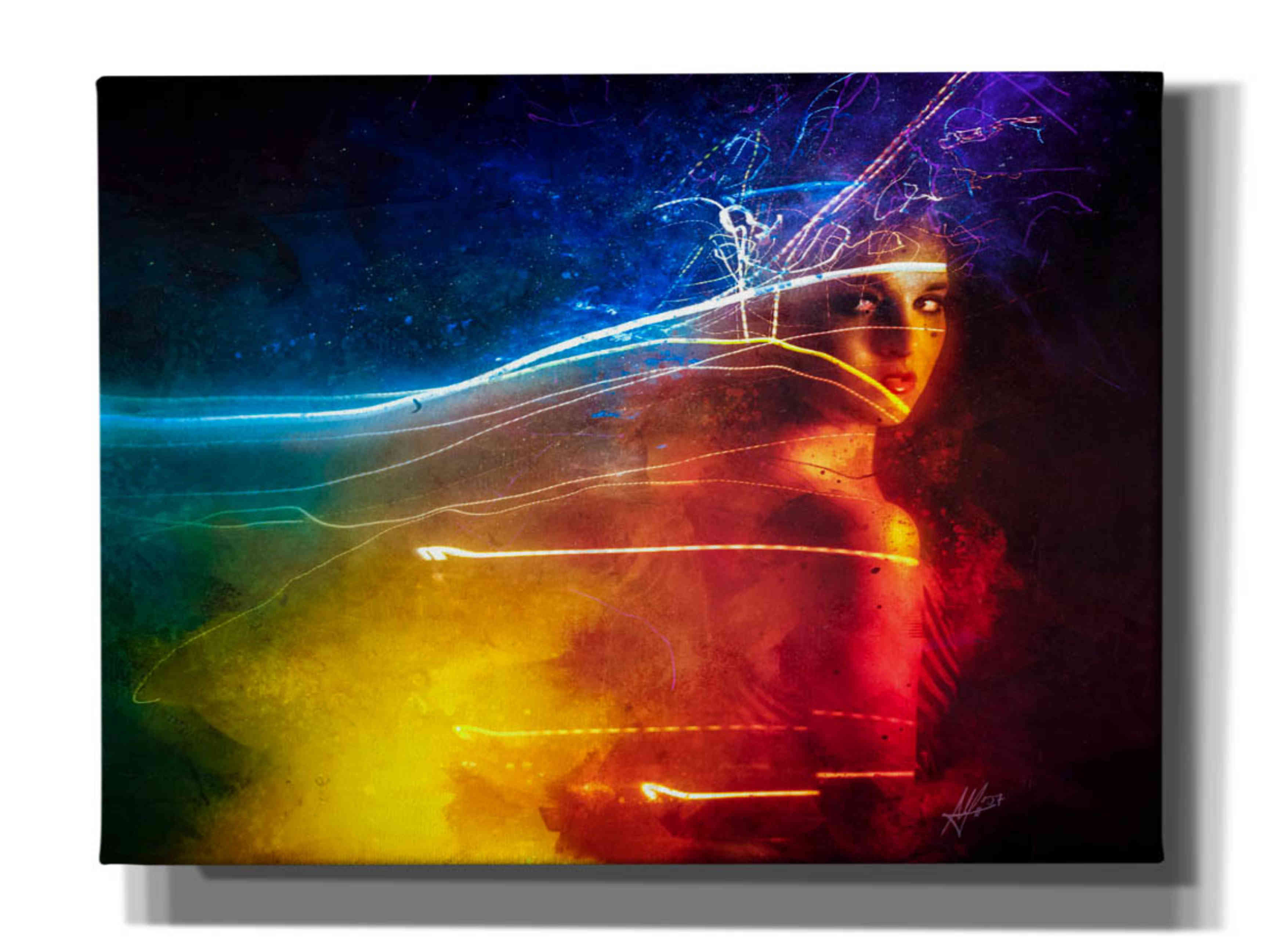 'Flashback' by Mario Sanchez Nevado, Canvas Wall Art,Size C Landscape