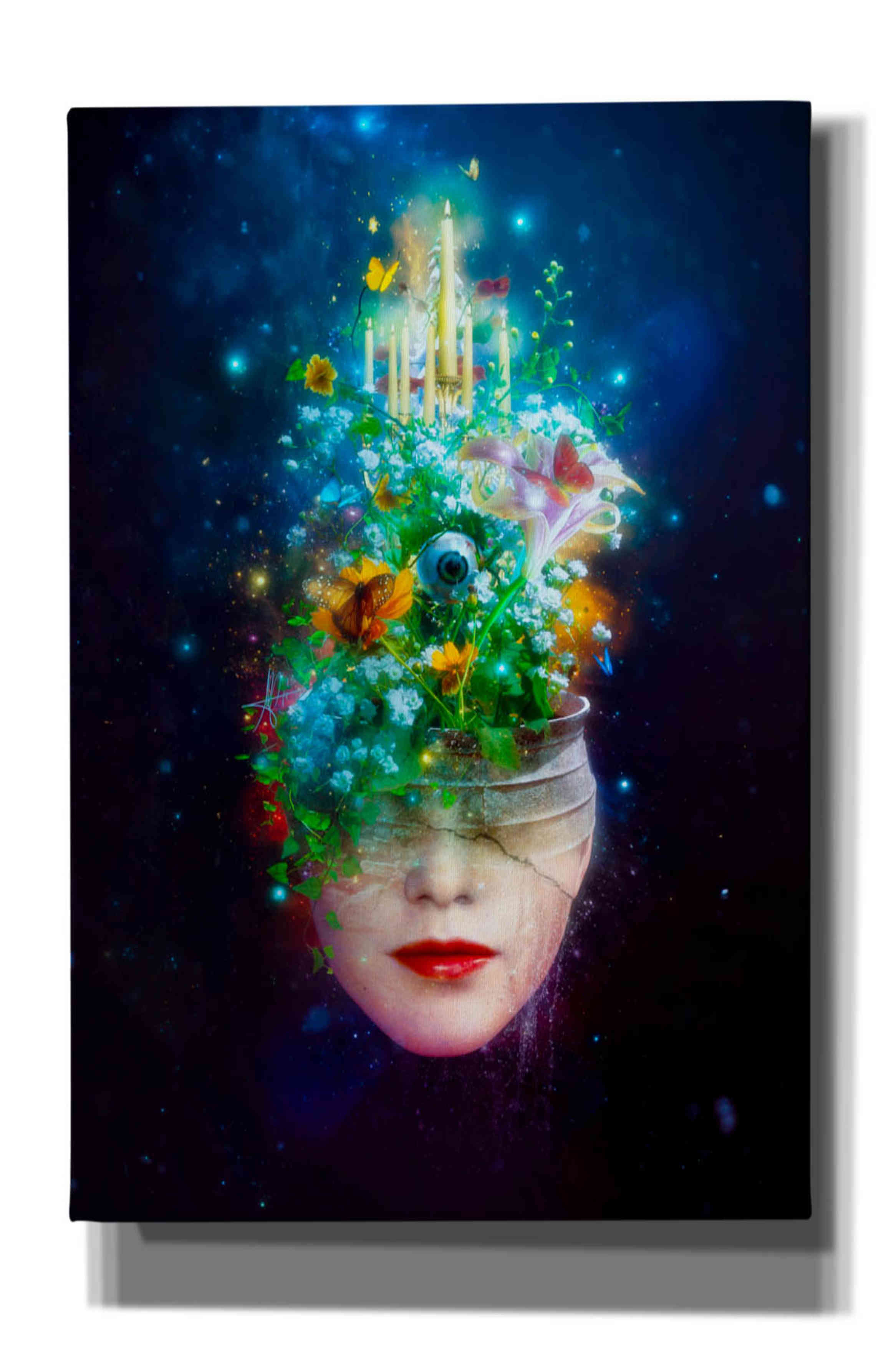 'Herbal Movement' by Mario Sanchez Nevado, Canvas Wall Art,Size A Portrait