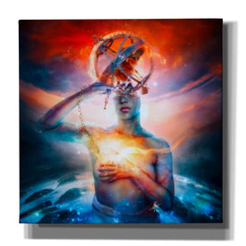 'Invisible' by Mario Sanchez Nevado, Canvas Wall Art,Size 1 Square