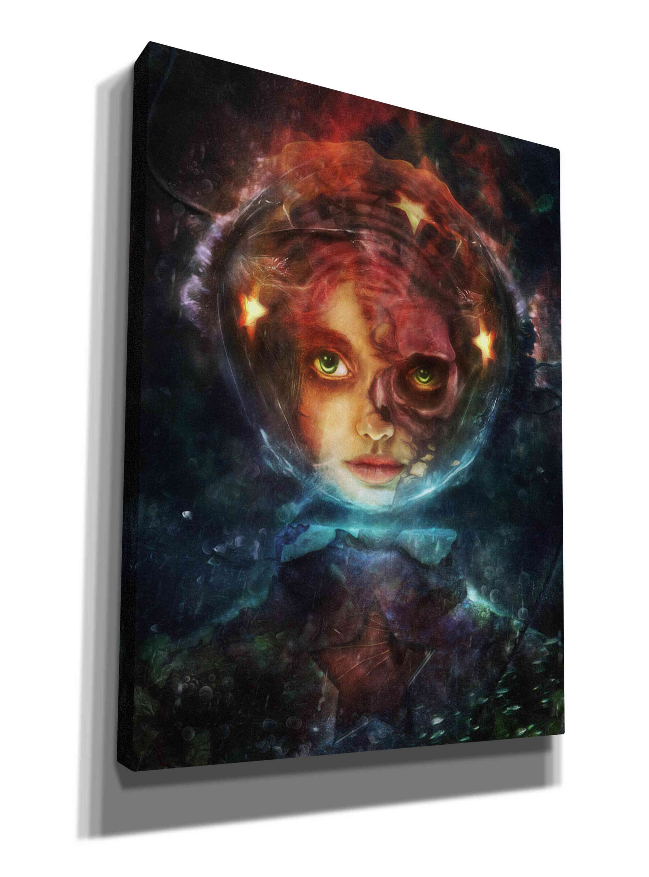 'Labyrinth' by Mario Sanchez Nevado, Canvas Wall Art,Size A Portrait