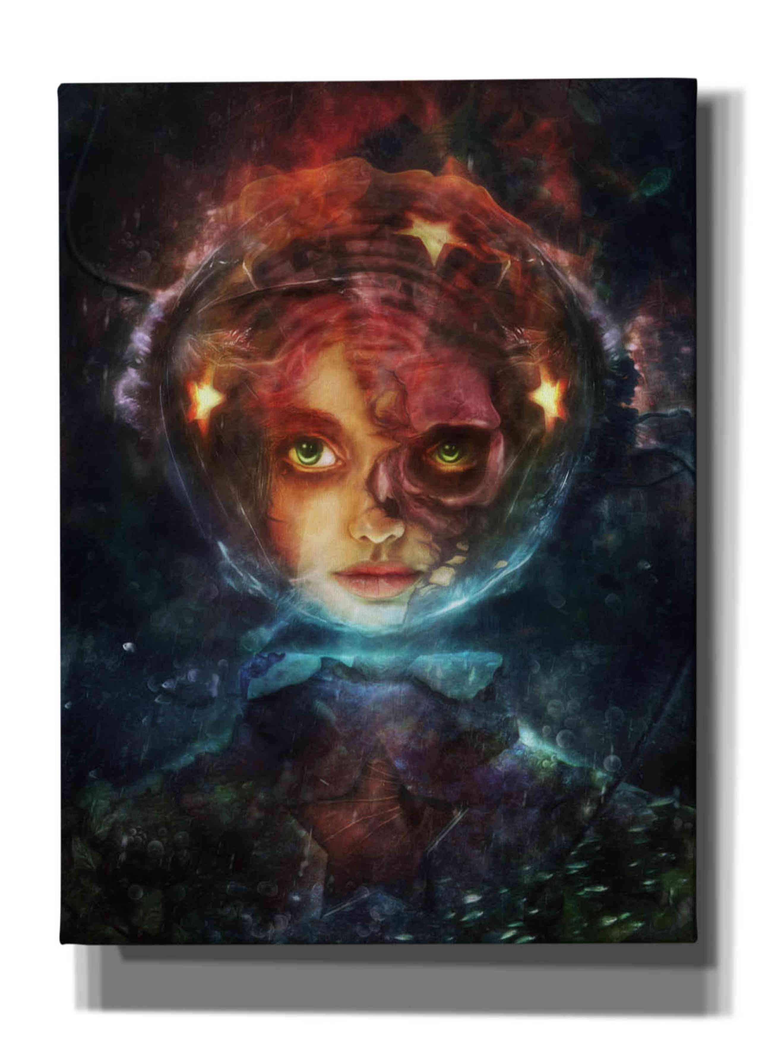 'Labyrinth' by Mario Sanchez Nevado, Canvas Wall Art,Size A Portrait