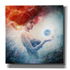 'Living Frequencies' by Mario Sanchez Nevado, Canvas Wall Art,Size 1 Square