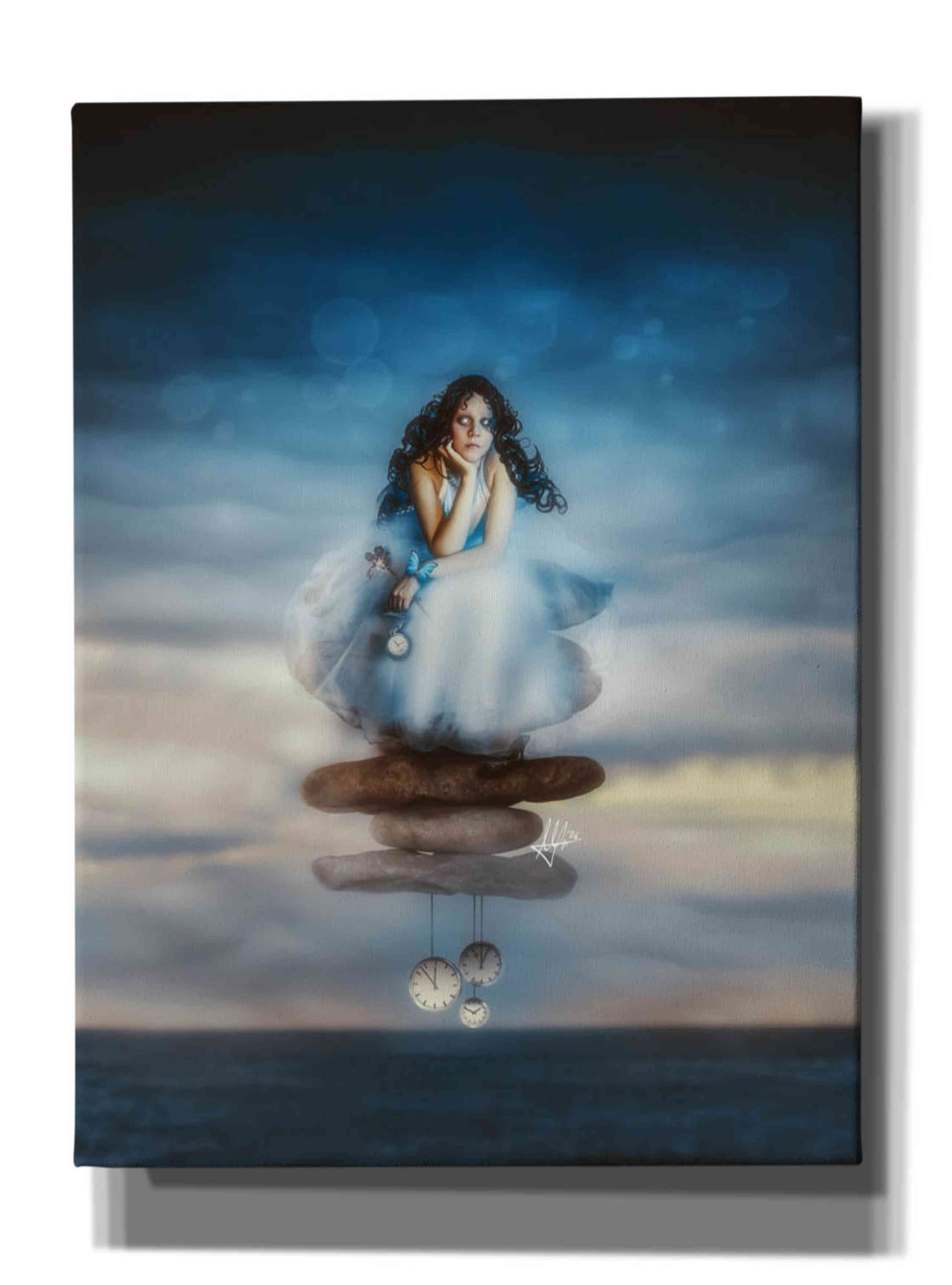 'The Longest Delay' by Mario Sanchez Nevado, Canvas Wall Art,Size B Portrait