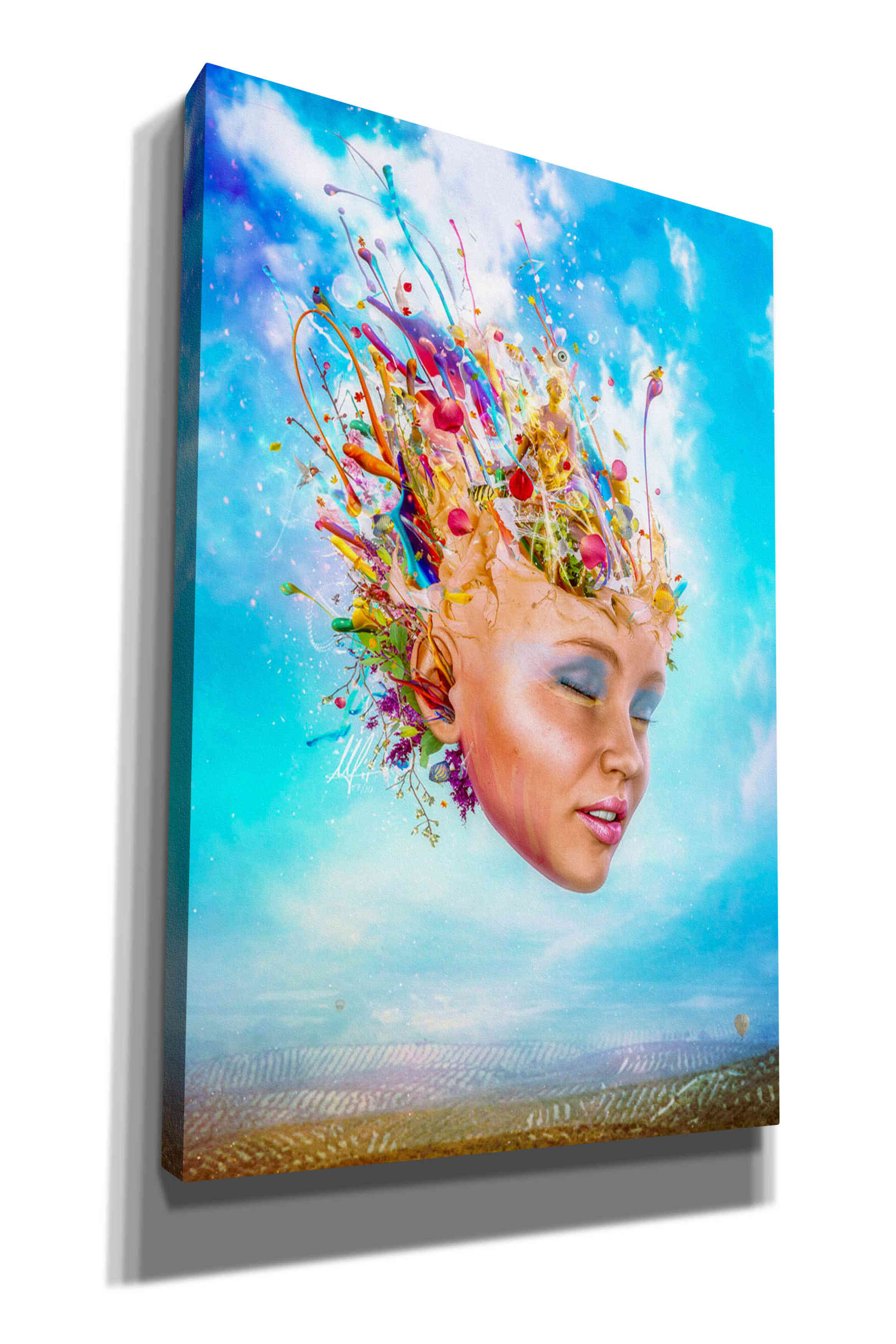 'Muse' by Mario Sanchez Nevado, Canvas Wall Art,Size A Portrait