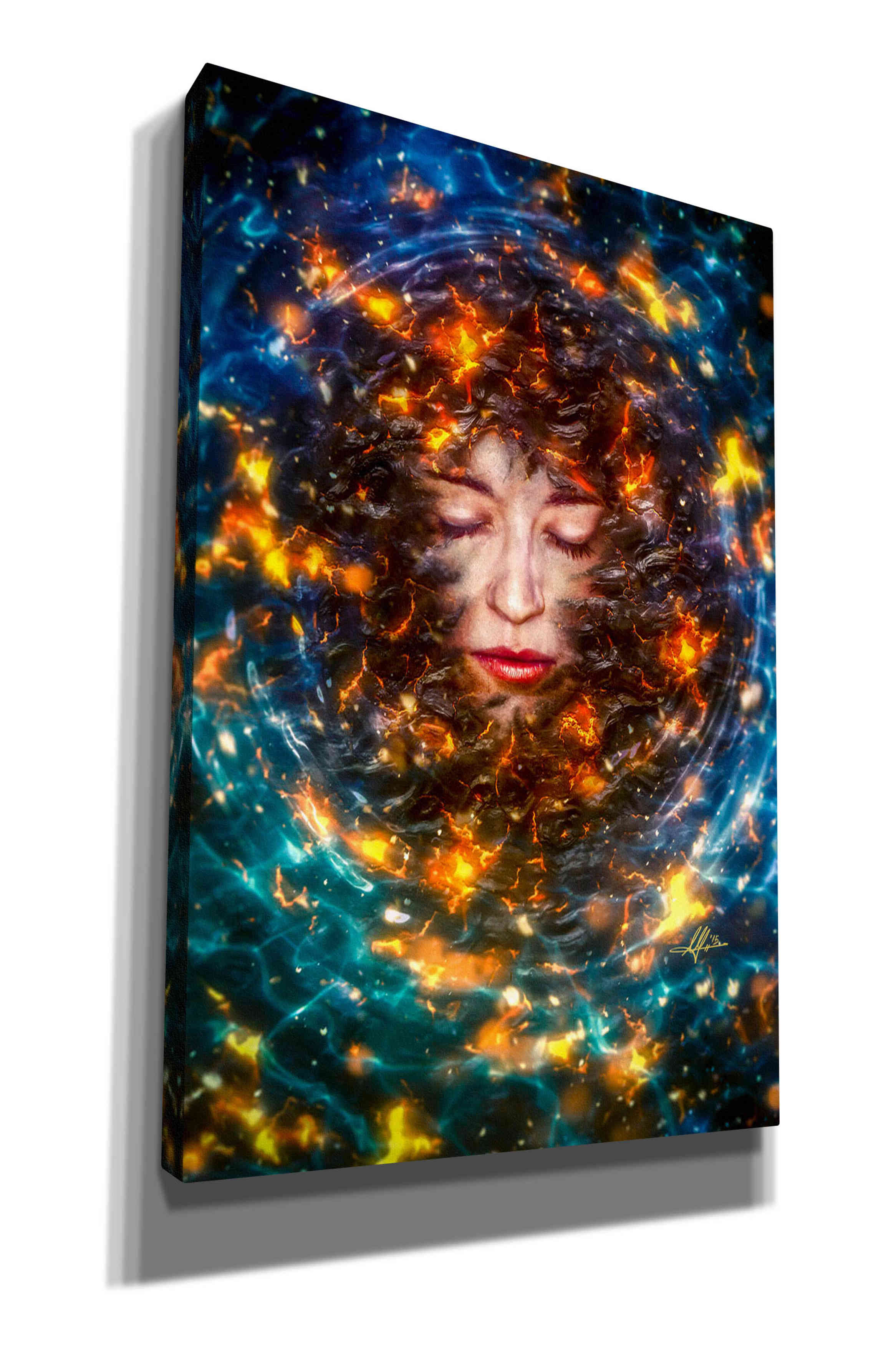 'Pause' by Mario Sanchez Nevado, Canvas Wall Art,Size A Portrait