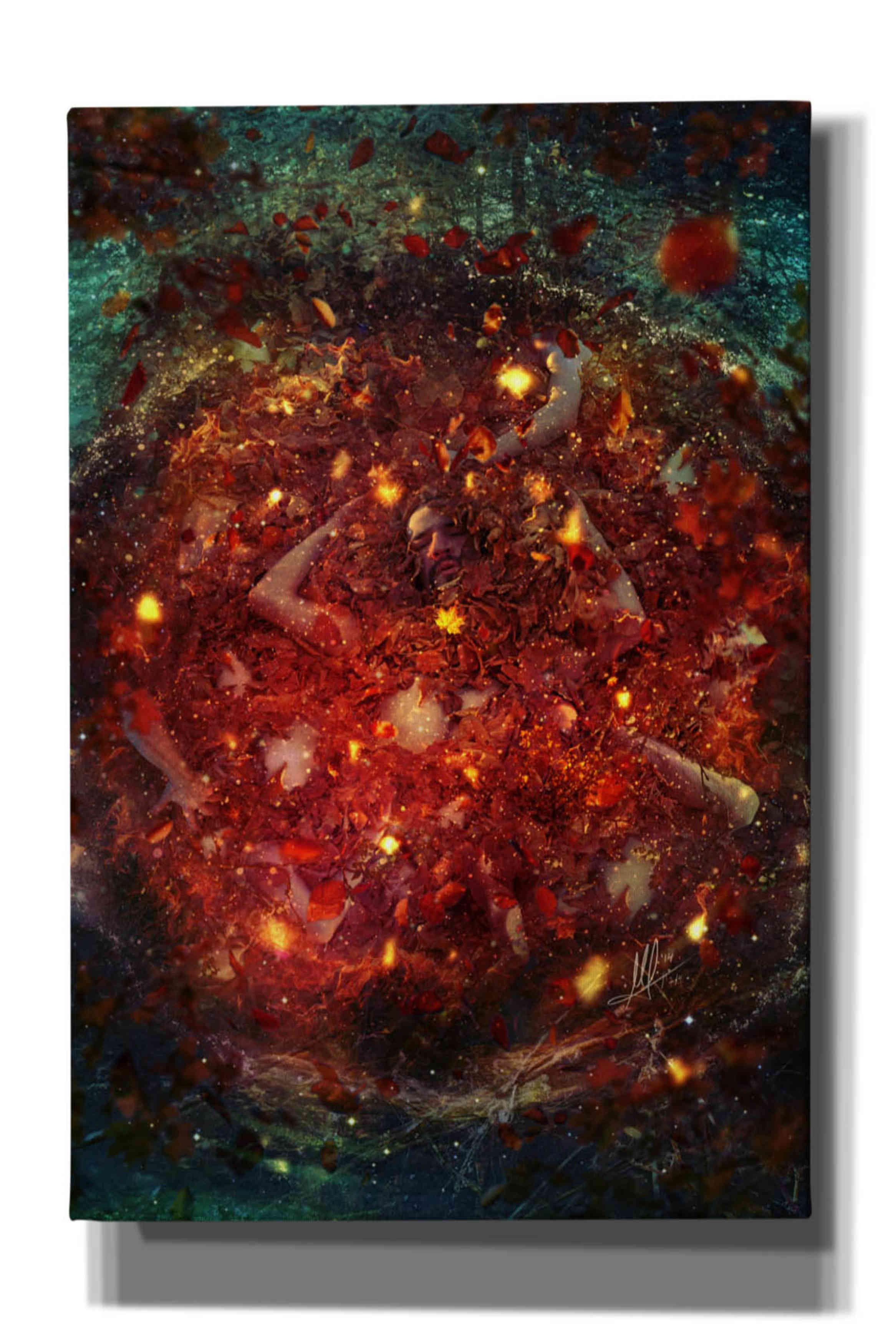 'Samsara' by Mario Sanchez Nevado, Canvas Wall Art,Size A Portrait