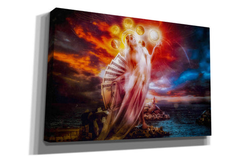 Image of 'St. Mary of Coins' by Mario Sanchez Nevado, Canvas Wall Art,Size A Landscape