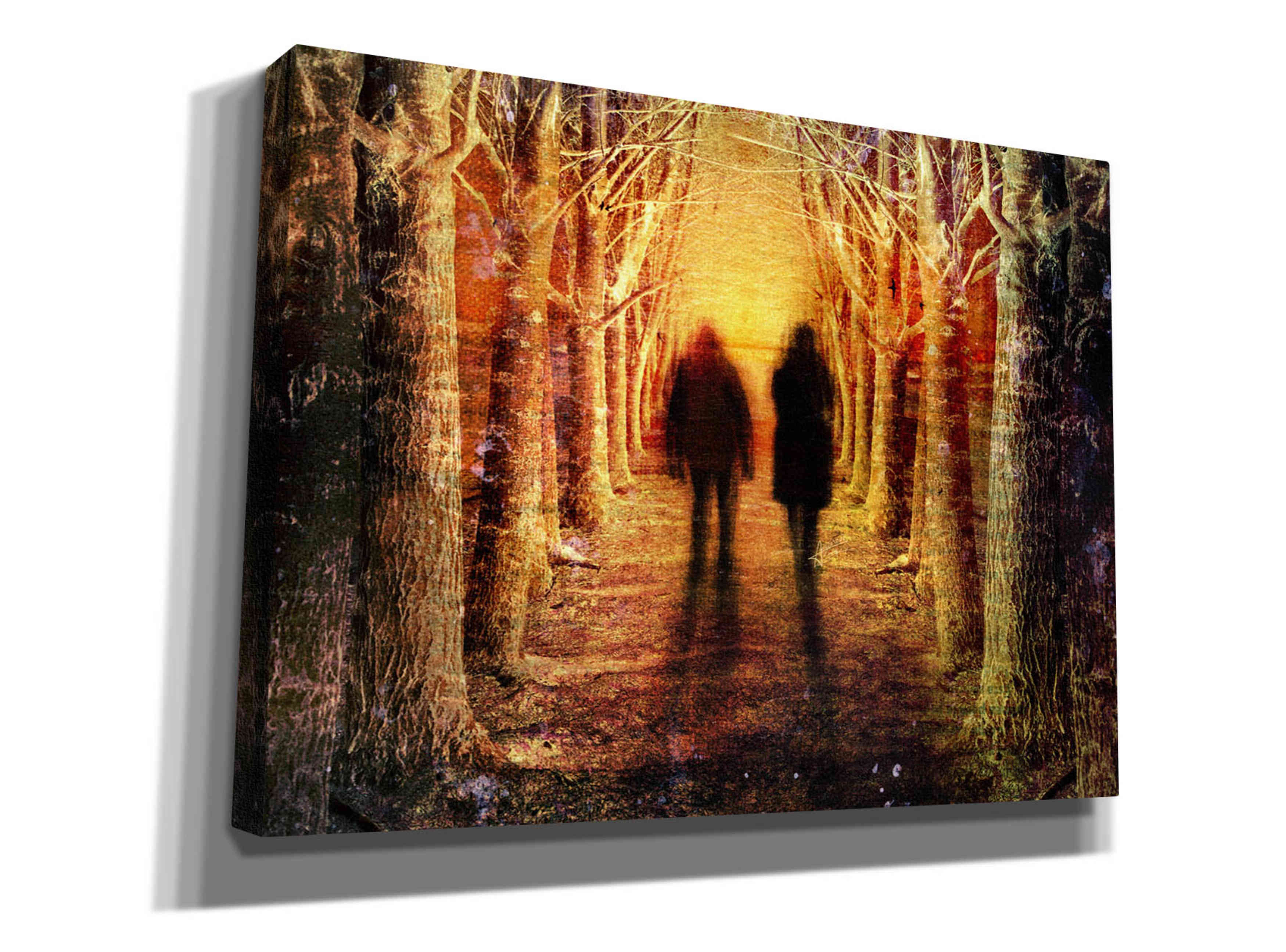 'Strangers' by Mario Sanchez Nevado, Canvas Wall Art,Size A Landscape