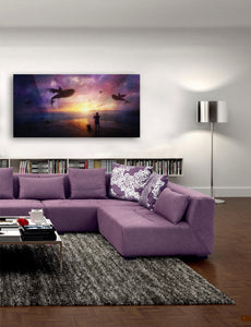 'The Answer' by Mario Sanchez Nevado, Canvas Wall Art,Size 2 Landscape