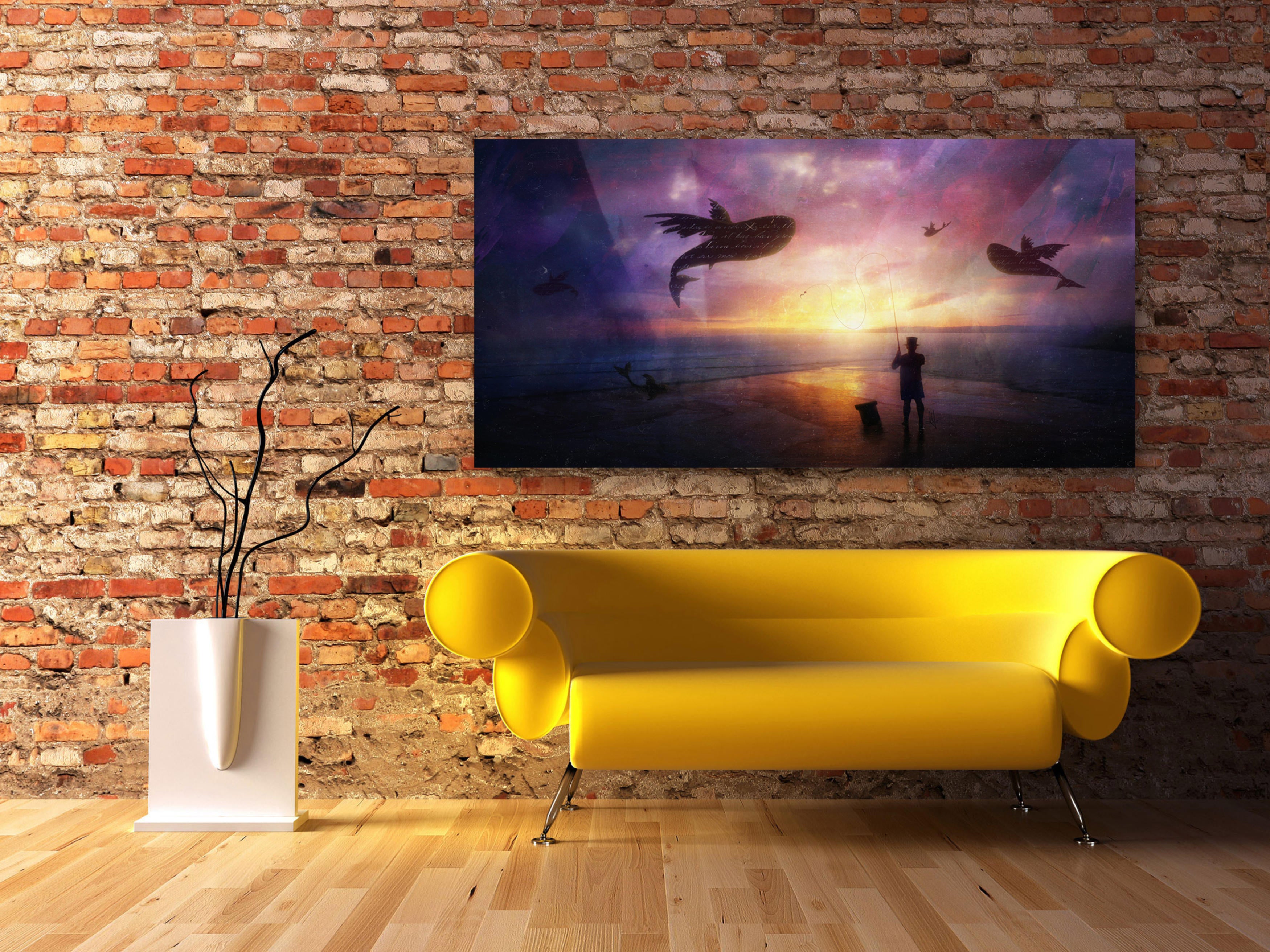 'The Answer' by Mario Sanchez Nevado, Canvas Wall Art,Size 2 Landscape