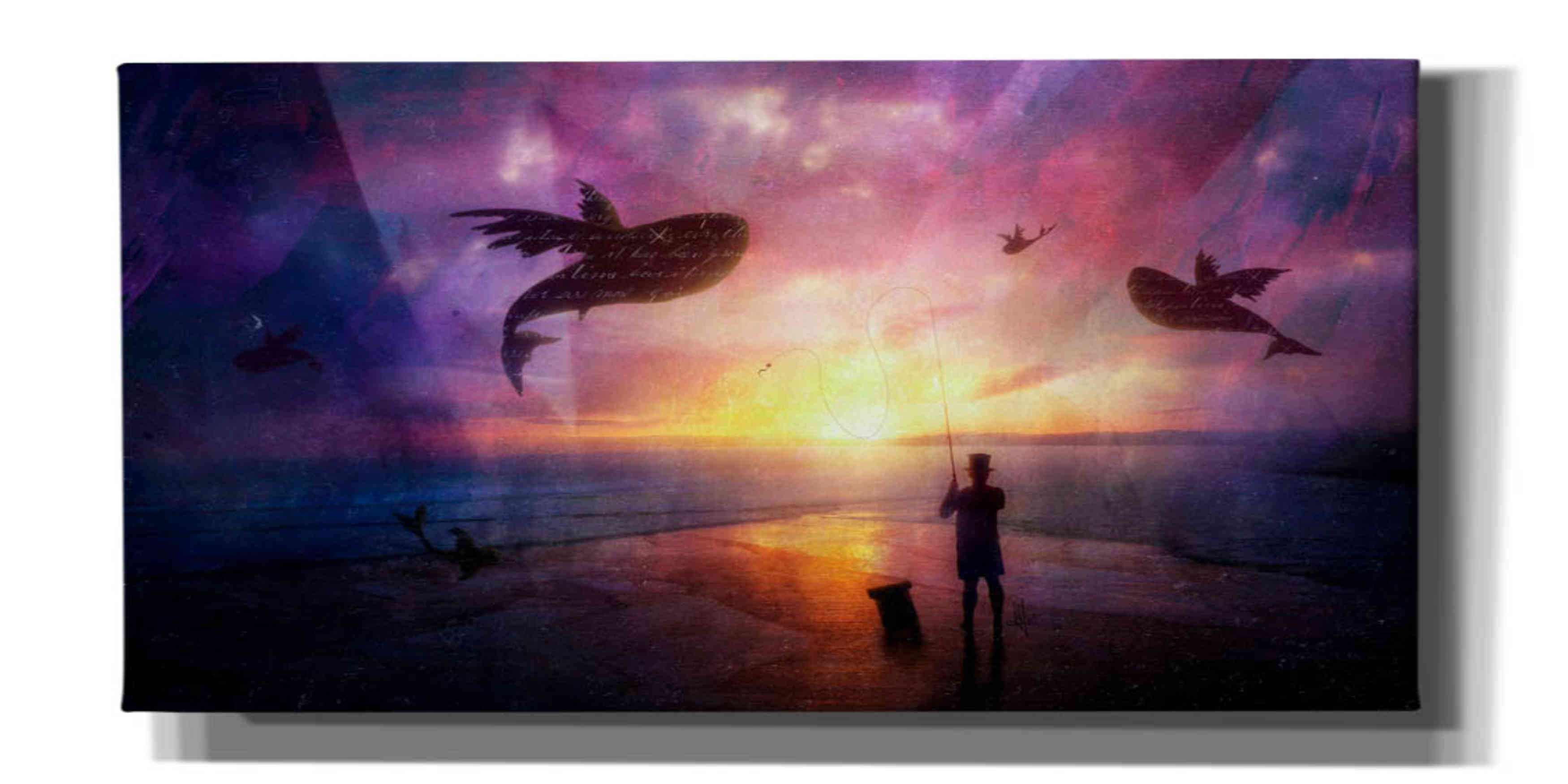 'The Answer' by Mario Sanchez Nevado, Canvas Wall Art,Size 2 Landscape