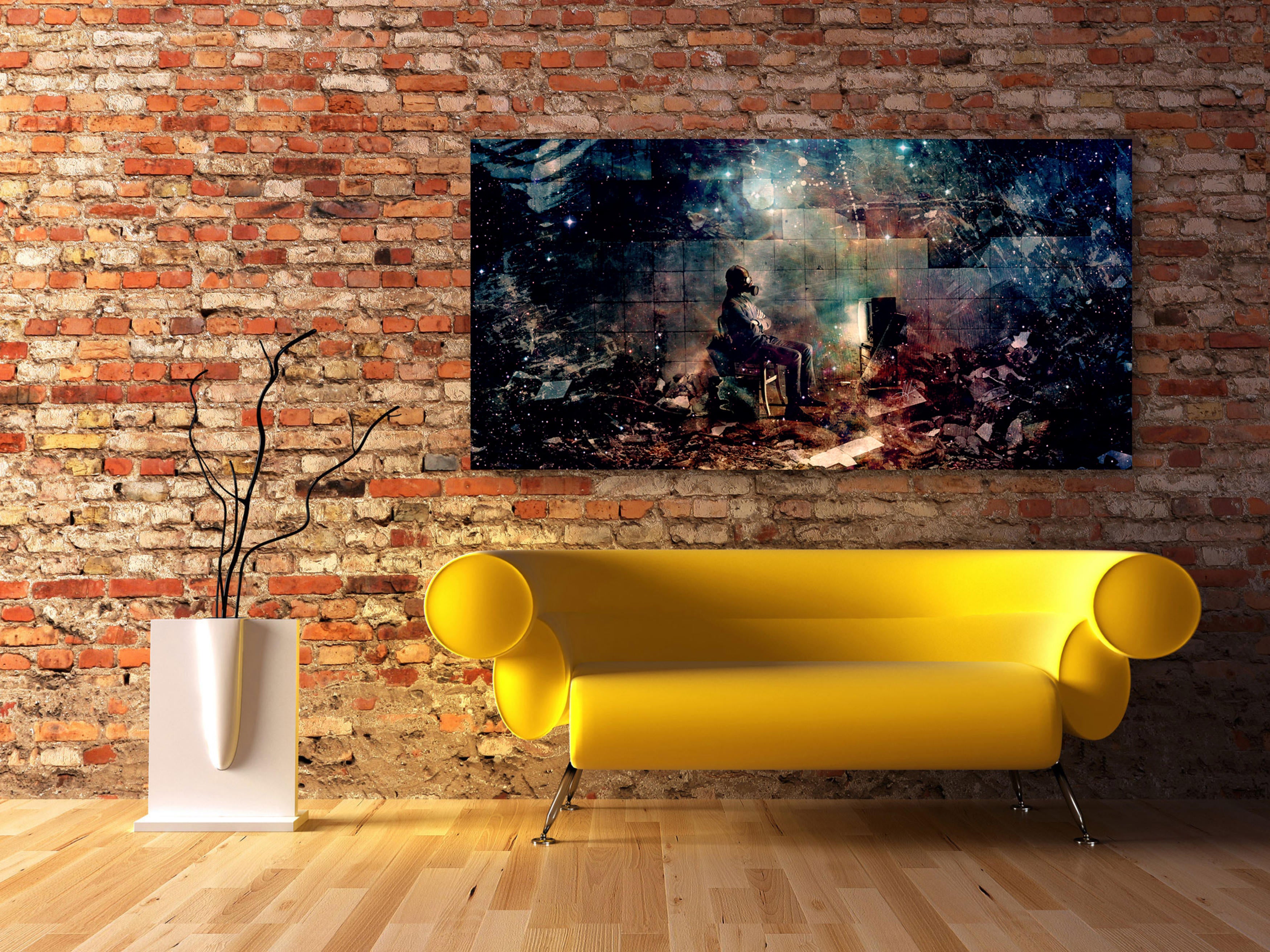 'The Noble Lie' by Mario Sanchez Nevado, Canvas Wall Art,Size 2 Landscape
