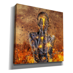 'Through Ashes Rise' by Mario Sanchez Nevado, Canvas Wall Art,Size 1 Square