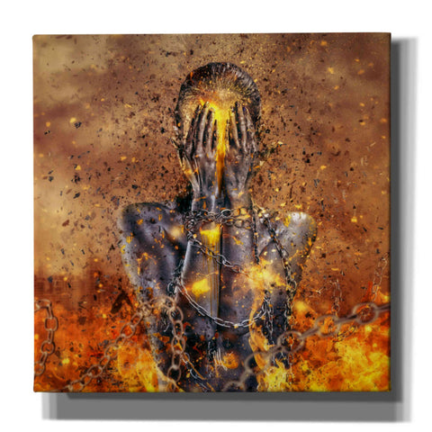 Image of 'Through Ashes Rise' by Mario Sanchez Nevado, Canvas Wall Art,Size 1 Square