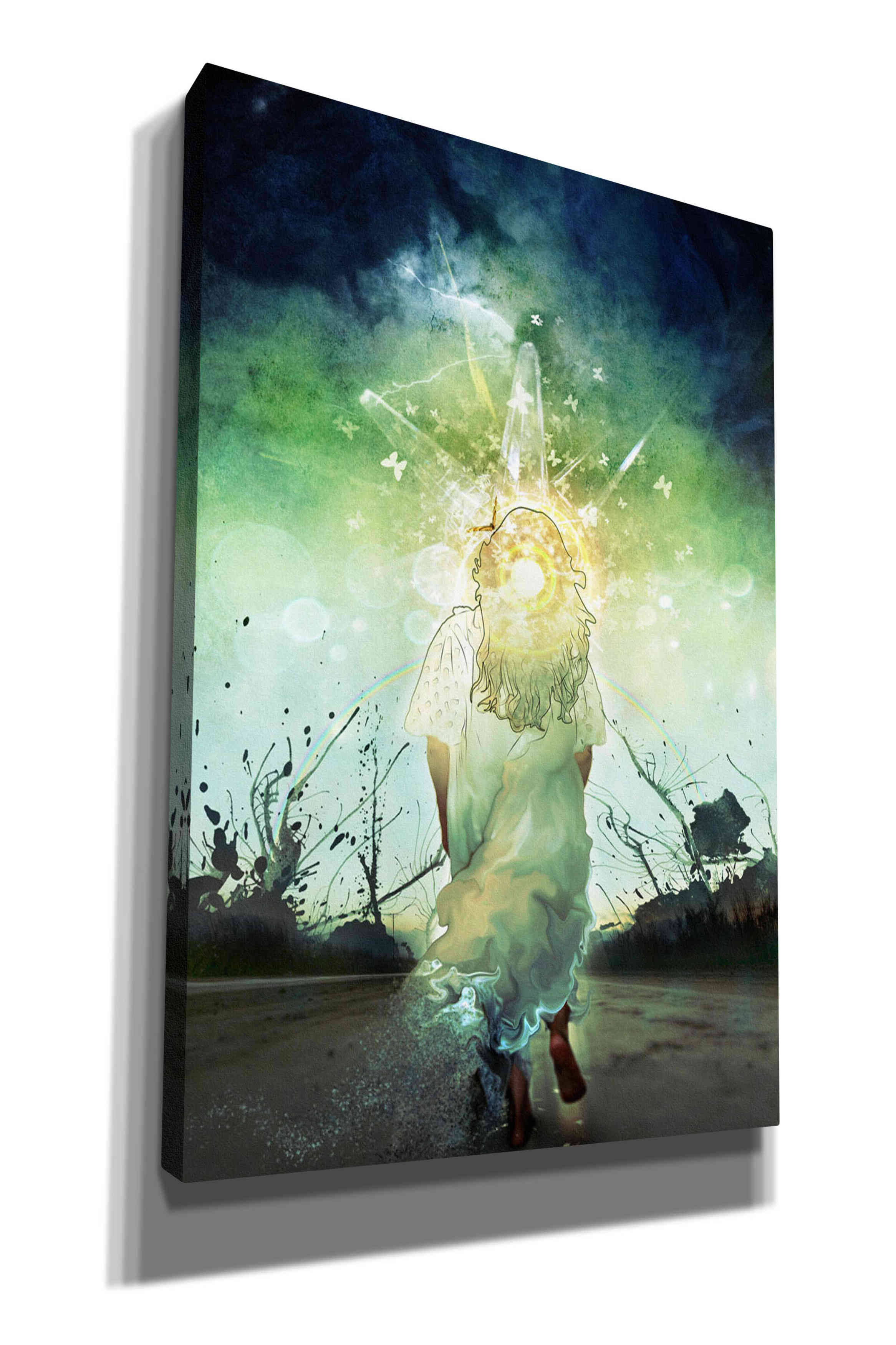 'Your Troubles Are Over' by Mario Sanchez Nevado, Canvas Wall Art,Size A Portrait