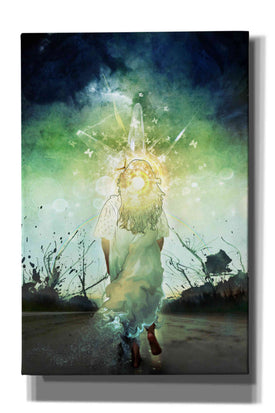 'Your Troubles Are Over' by Mario Sanchez Nevado, Canvas Wall Art,Size A Portrait