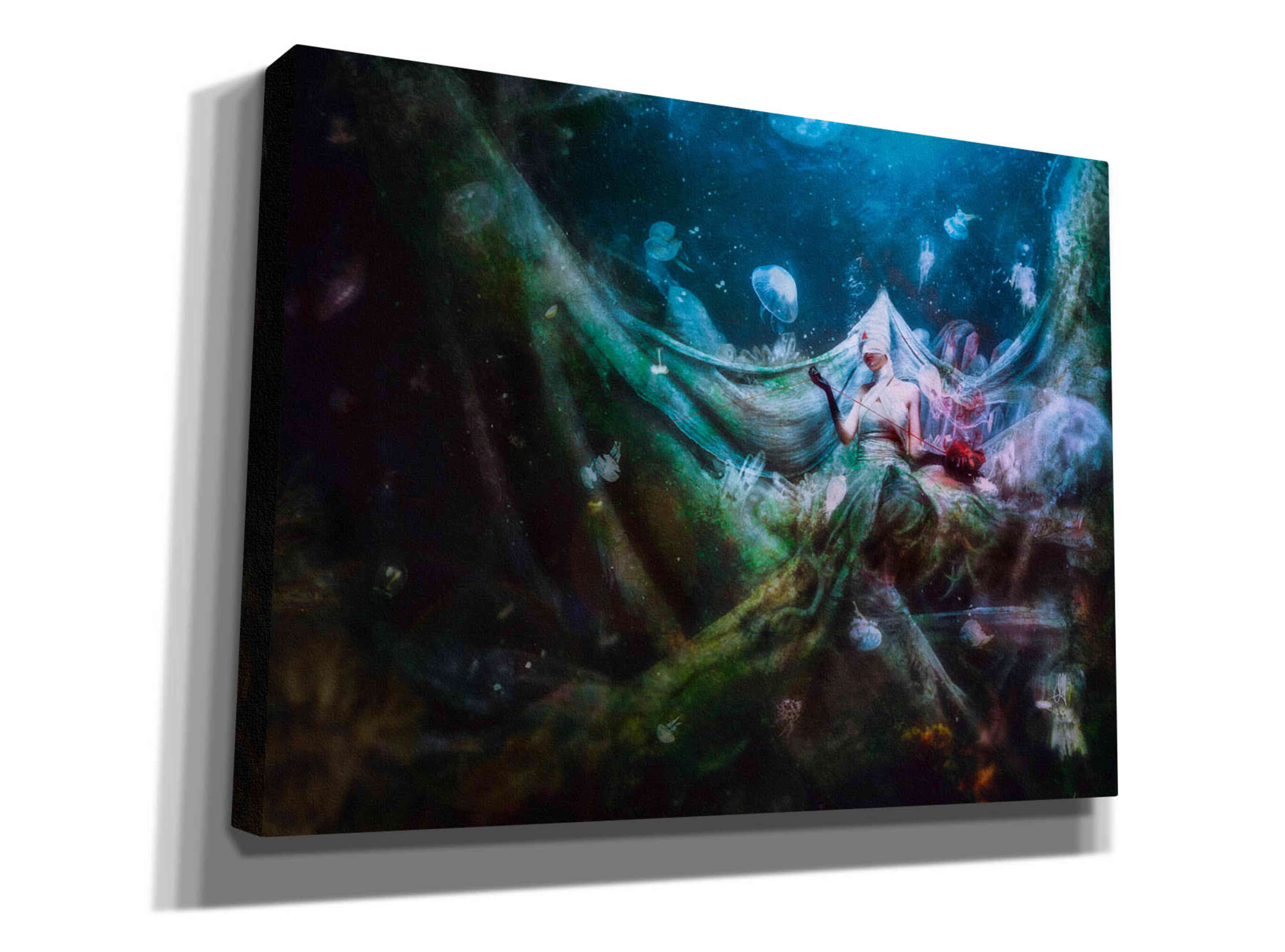 'Unravel' by Mario Sanchez Nevado, Canvas Wall Art,Size A Portrait