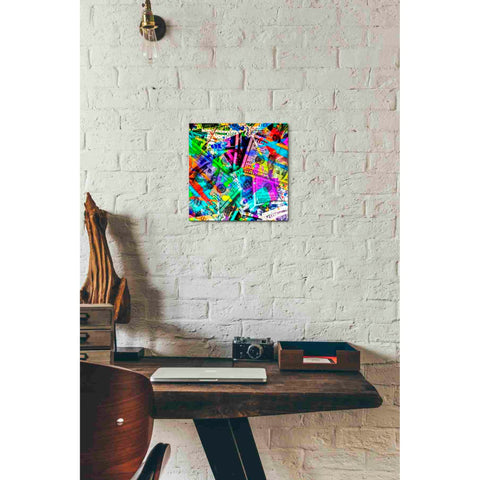 Image of 'Dirty Benjamins' Canvas Wall Art,12x12