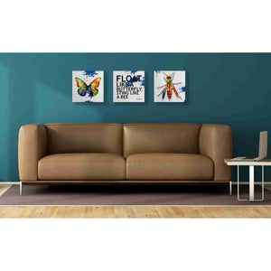 'Float Like a Butterfly, Sting Like a Bee Set' Canvas Wall Art,36x12