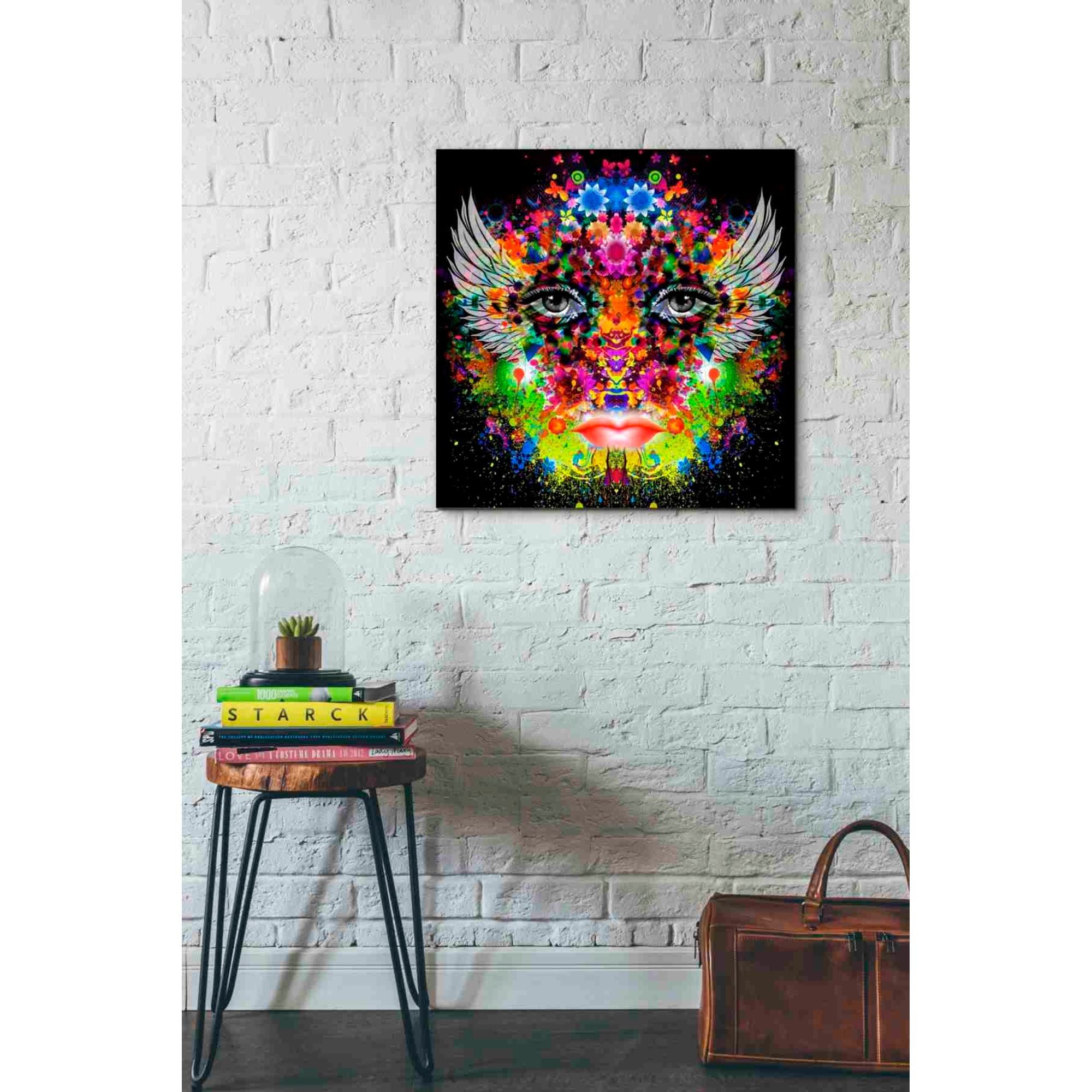 'Phoenix' Canvas Wall Art,26x26