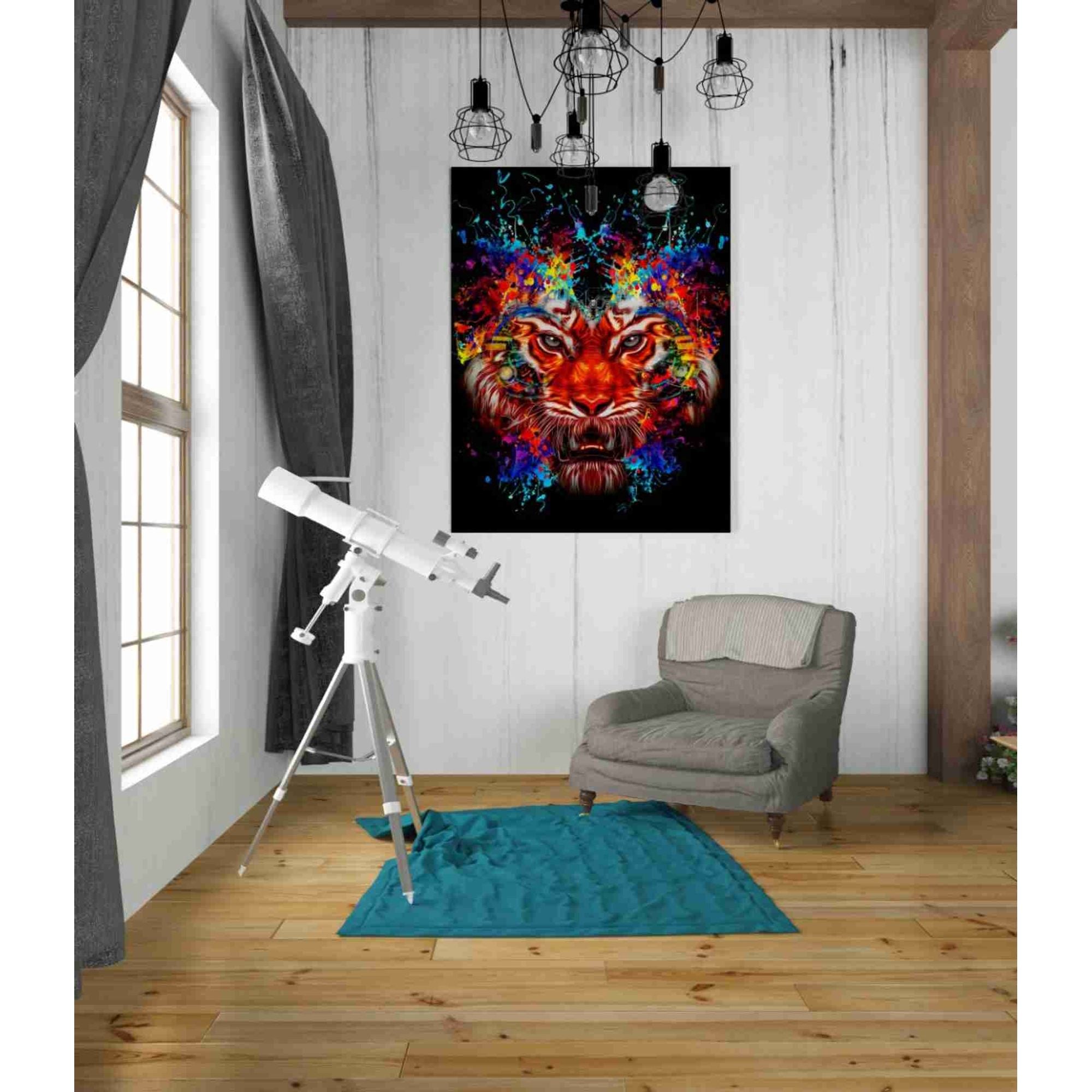 'Dubtiger' Canvas Wall Art,26x34