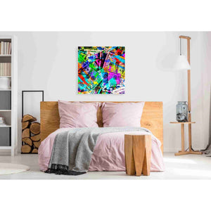 'Dirty Benjamins' Canvas Wall Art,37x37