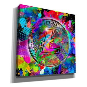 'Lite Coin,' Canvas Wall Art