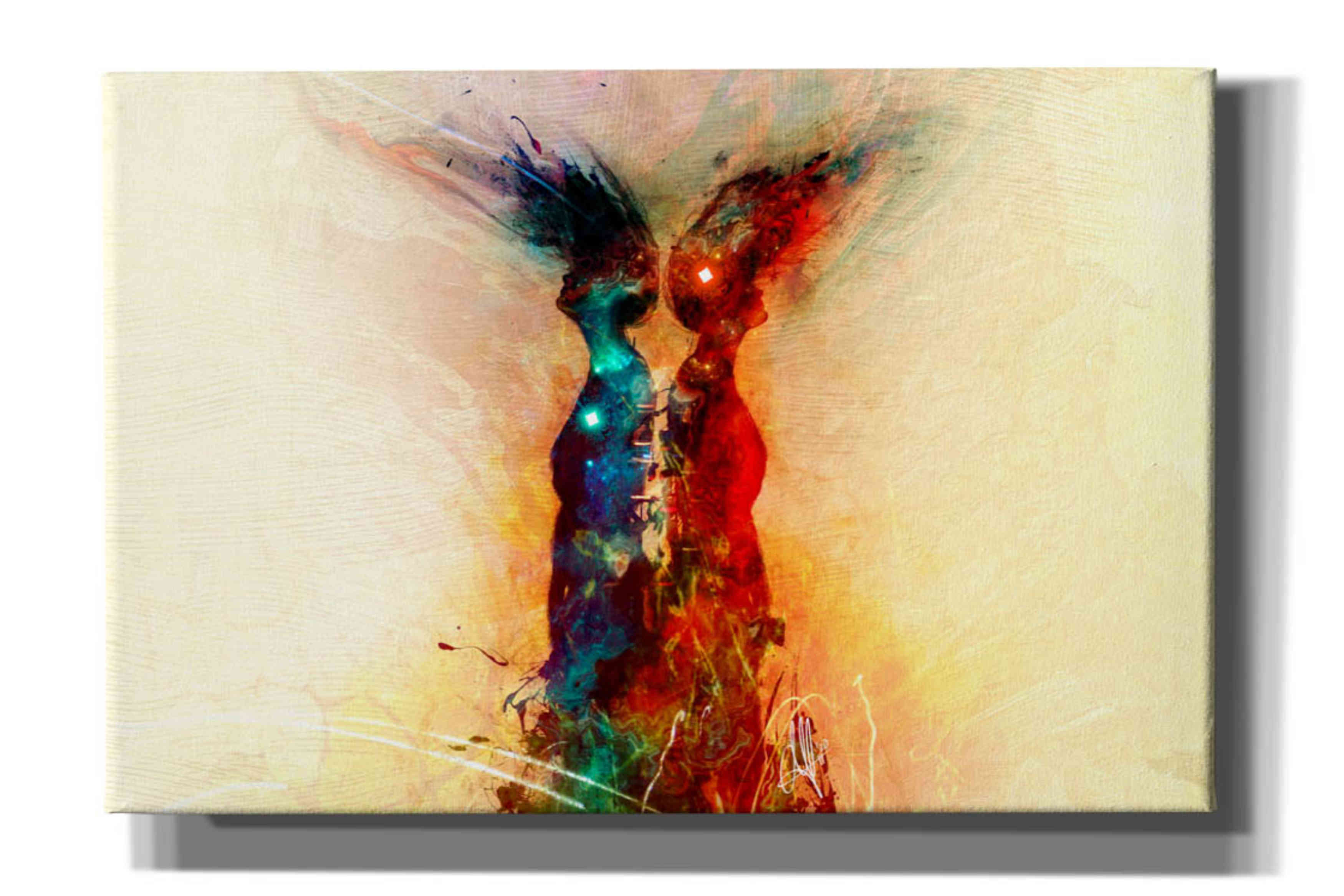 'Binary' by Mario Sanchez Nevado, Canvas Wall Art