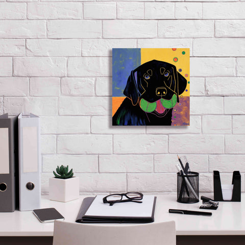 Image of 'Baller' by Angela Bond Giclee Canvas Wall Art,12x12