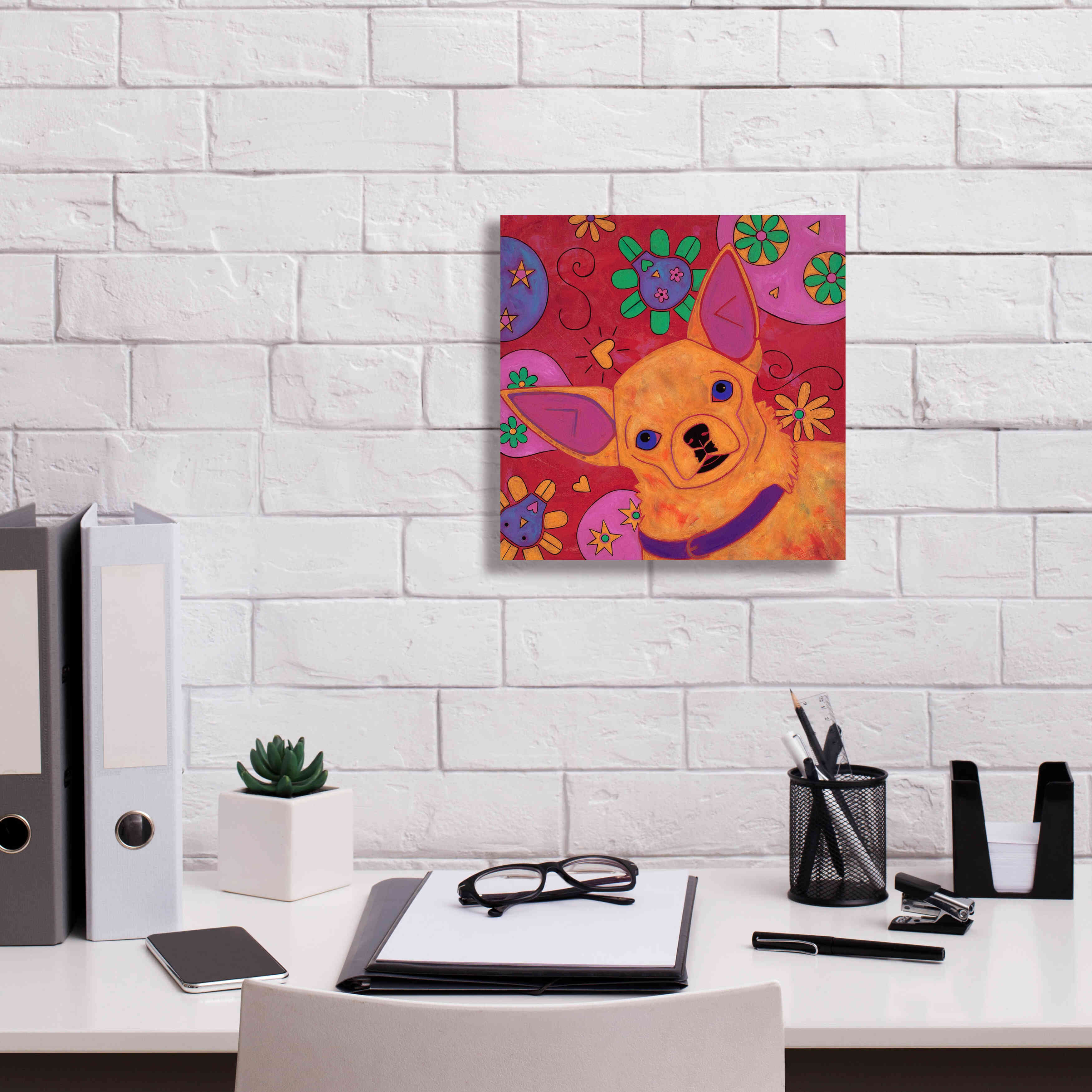 'Bandito Mexicano' by Angela Bond Giclee Canvas Wall Art,12x12