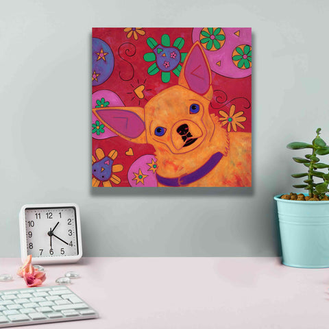 Image of 'Bandito Mexicano' by Angela Bond Giclee Canvas Wall Art,12x12