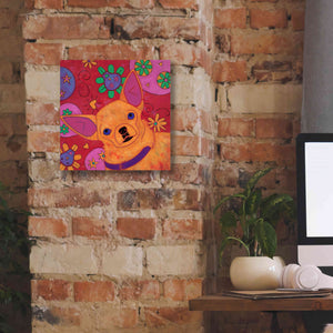 'Bandito Mexicano' by Angela Bond Giclee Canvas Wall Art,12x12