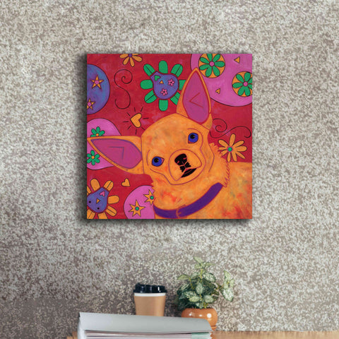 Image of 'Bandito Mexicano' by Angela Bond Giclee Canvas Wall Art,18x18