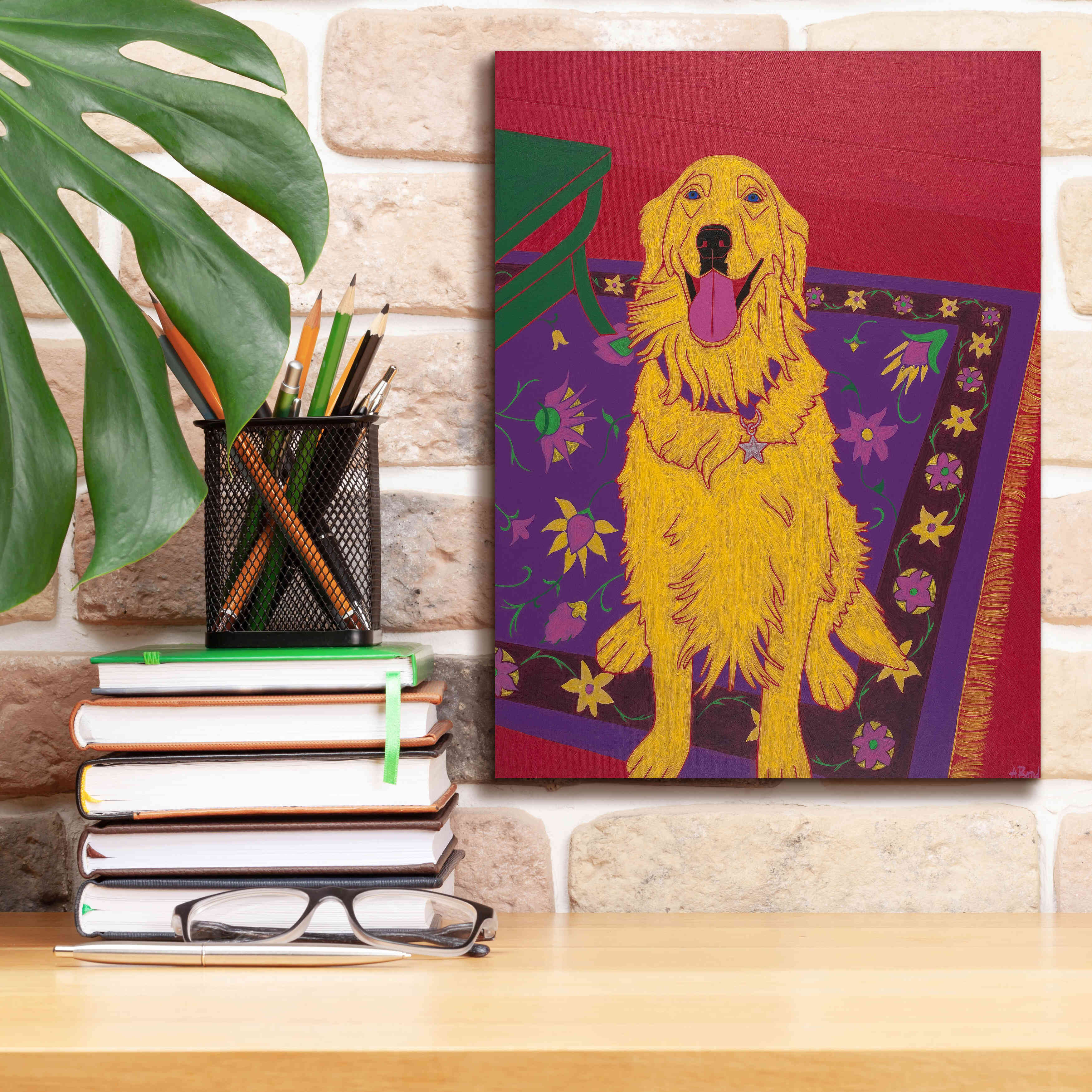 'Bon Vivant' by Angela Bond Giclee Canvas Wall Art,12x16
