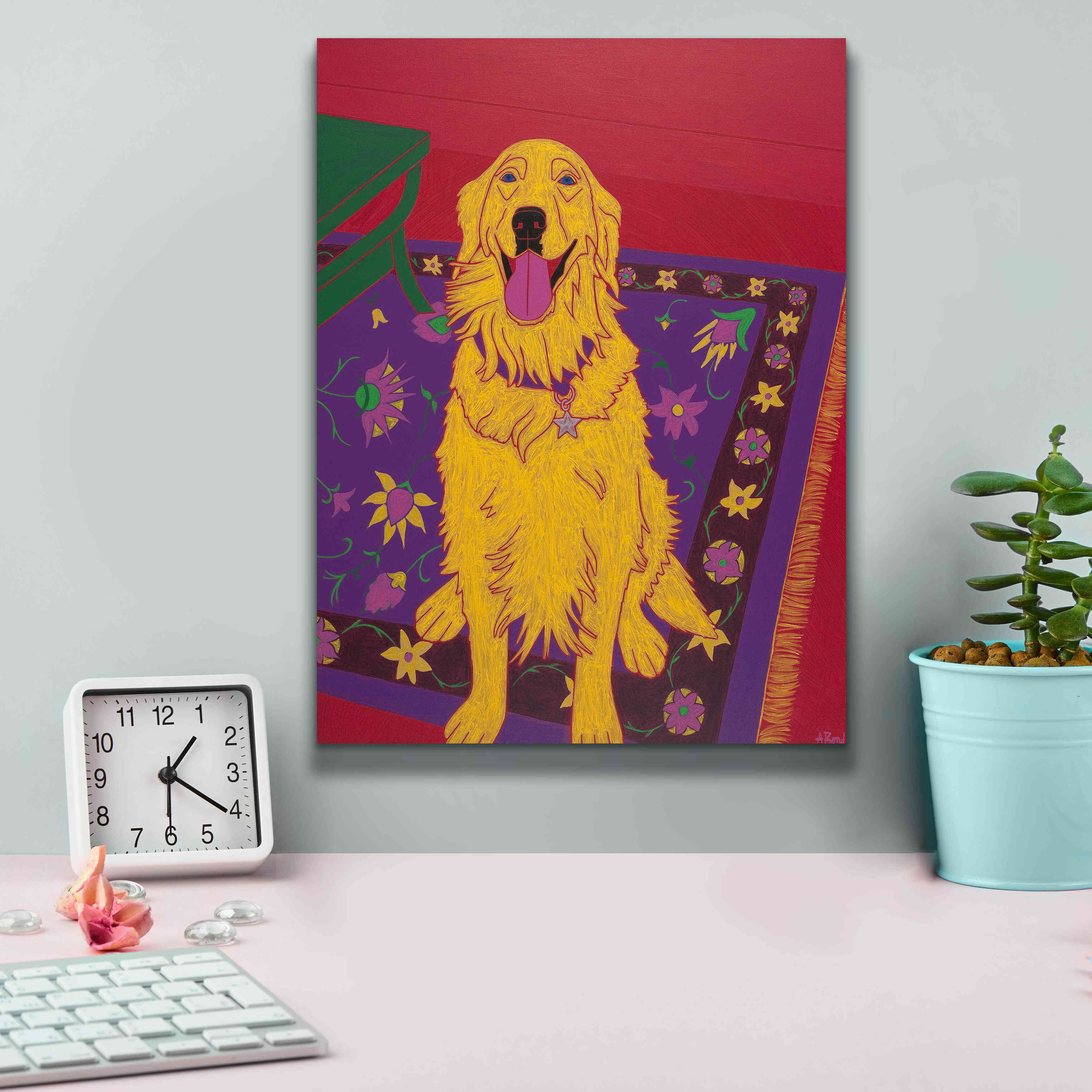 'Bon Vivant' by Angela Bond Giclee Canvas Wall Art,12x16