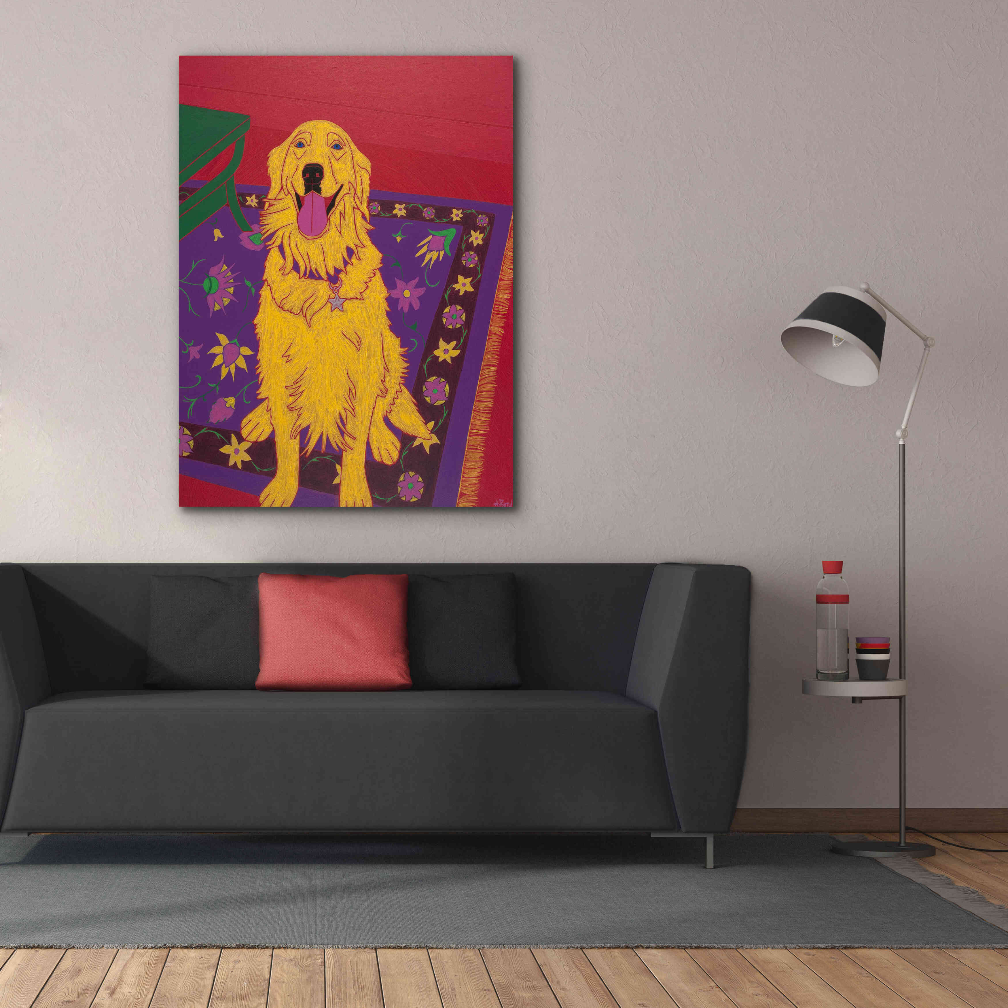 'Bon Vivant' by Angela Bond Giclee Canvas Wall Art,40x54