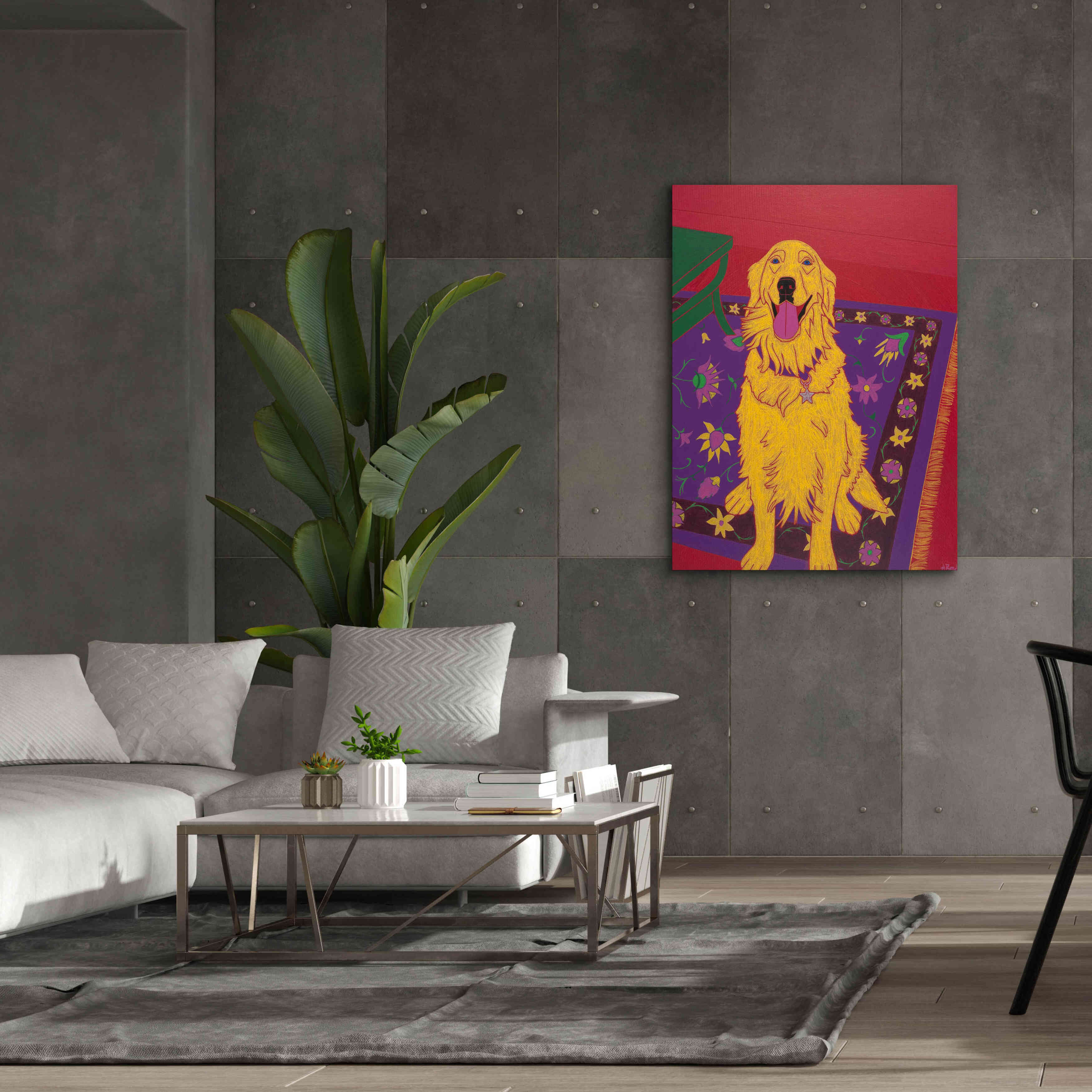 'Bon Vivant' by Angela Bond Giclee Canvas Wall Art,40x54