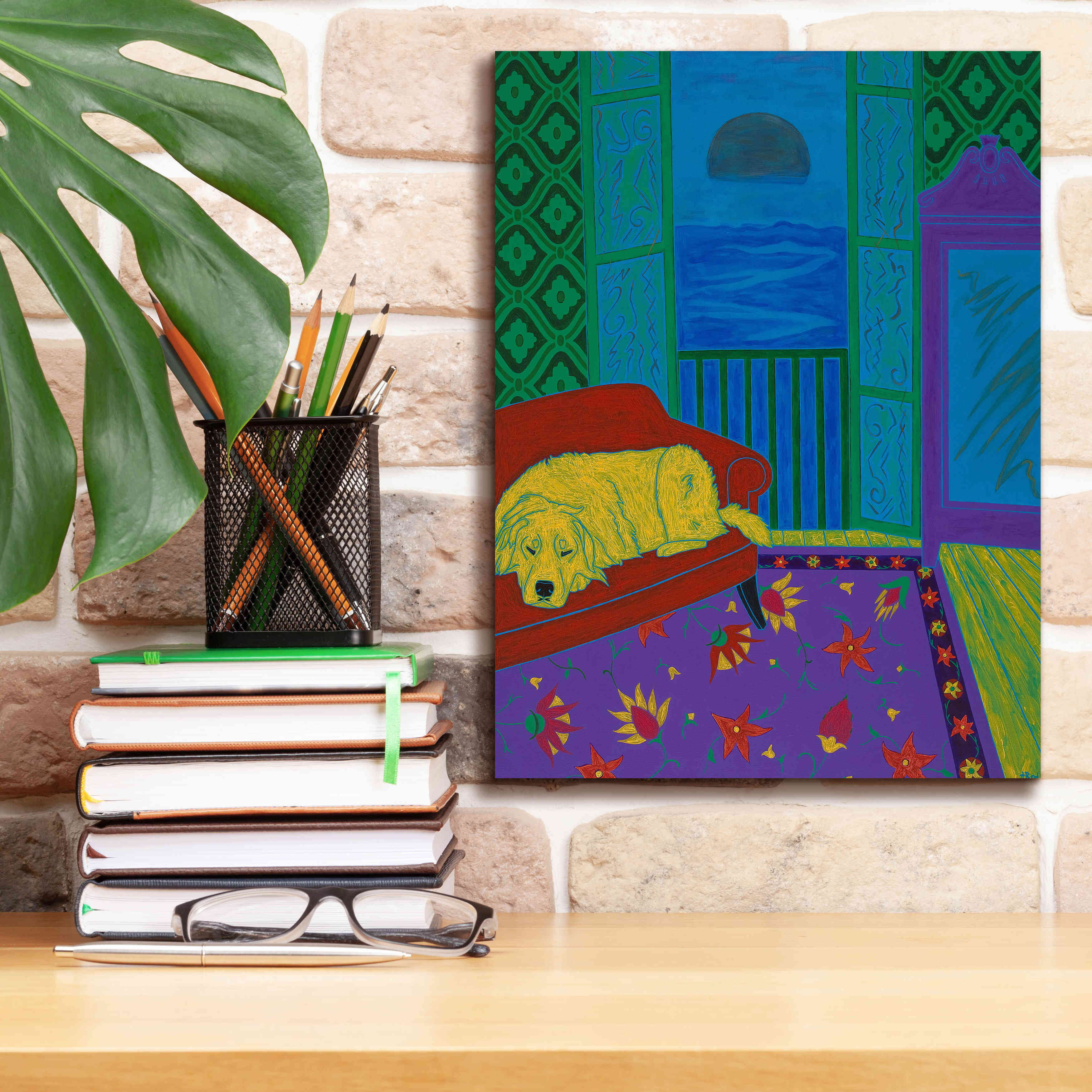 'Dreaming of Possibilities' by Angela Bond Giclee Canvas Wall Art,12x16