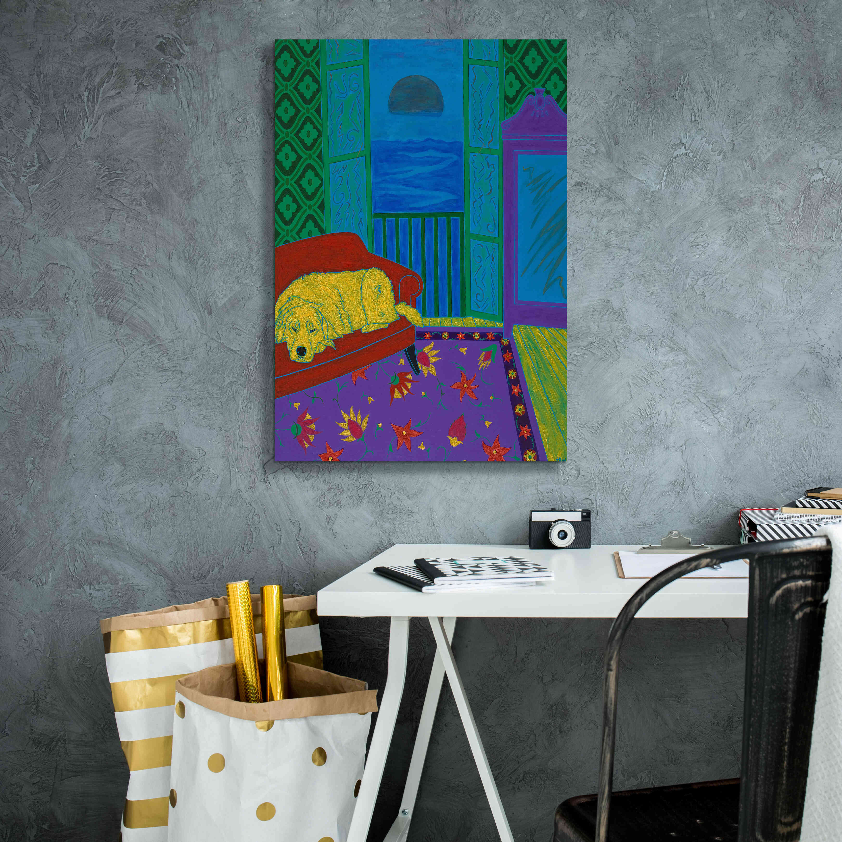 'Dreaming of Possibilities' by Angela Bond Giclee Canvas Wall Art,18x26