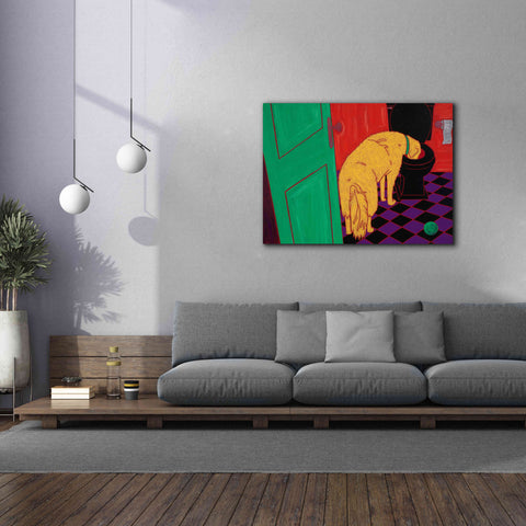 Image of 'Drinking Problem' by Angela Bond Giclee Canvas Wall Art,54x40