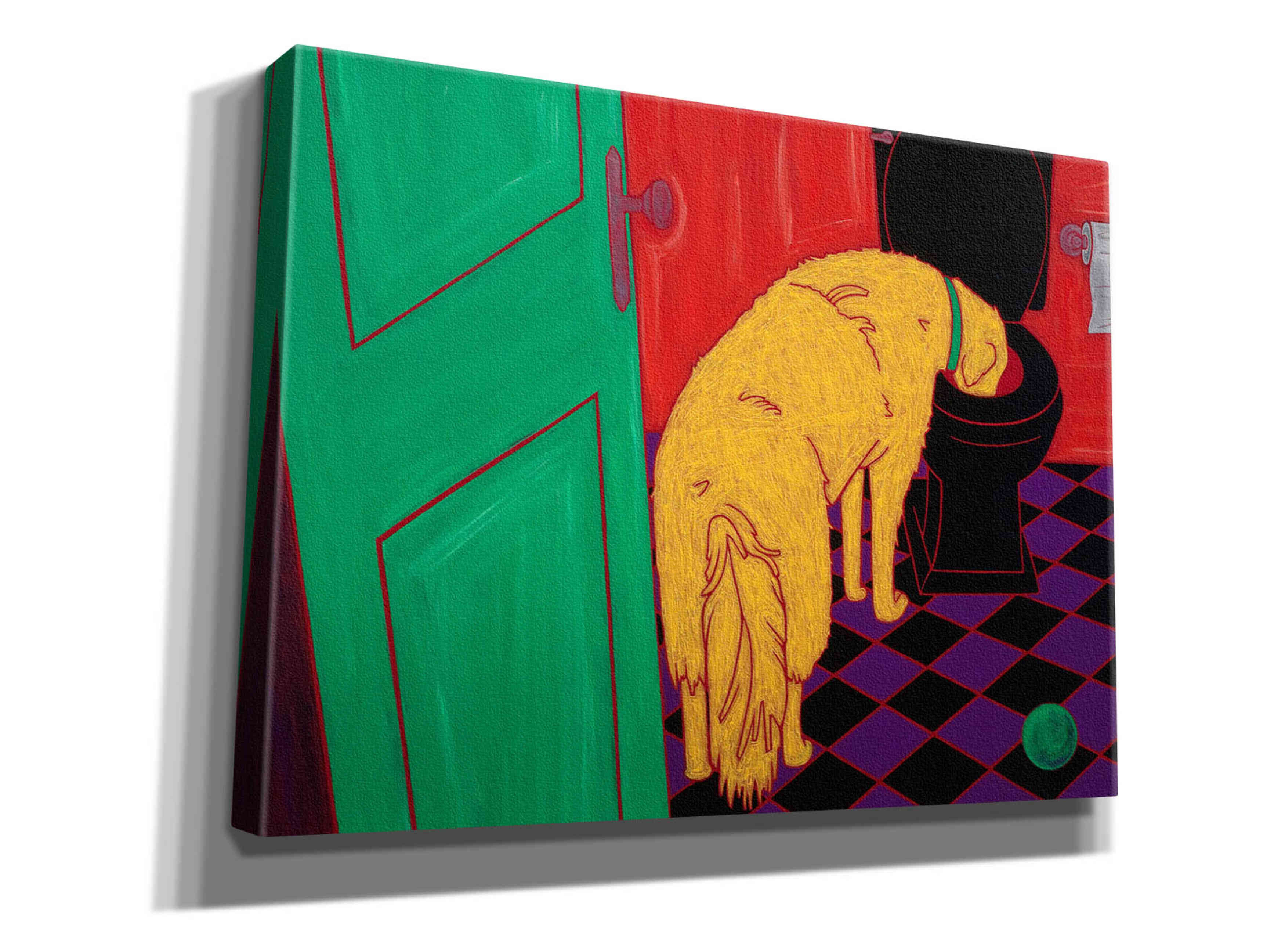 'Drinking Problem' by Angela Bond Giclee Canvas Wall Art