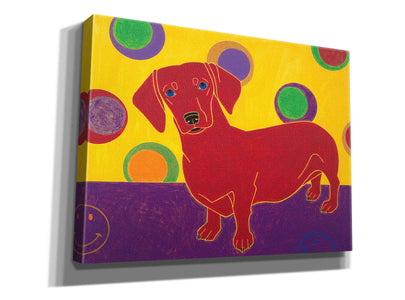 'Foot Long Fun III' by Angela Bond Giclee Canvas Wall Art