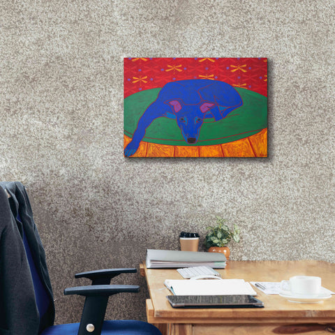 Image of 'Runner in Repose' by Angela Bond Giclee Canvas Wall Art,24x20