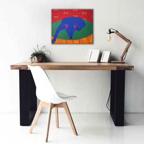 Image of 'Runner in Repose' by Angela Bond Giclee Canvas Wall Art,24x20