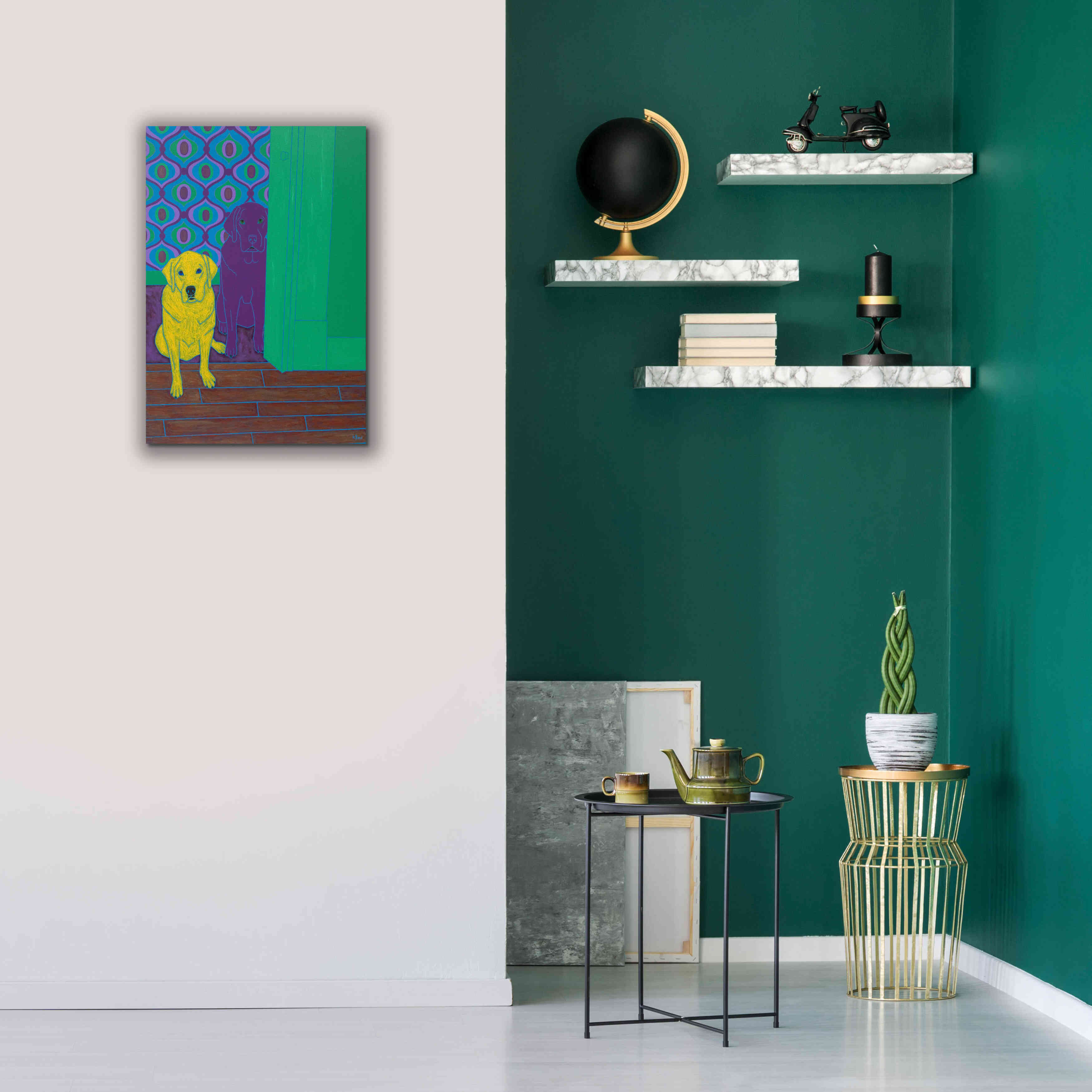 'Some of My Favorite People' by Angela Bond Giclee Canvas Wall Art,18x26
