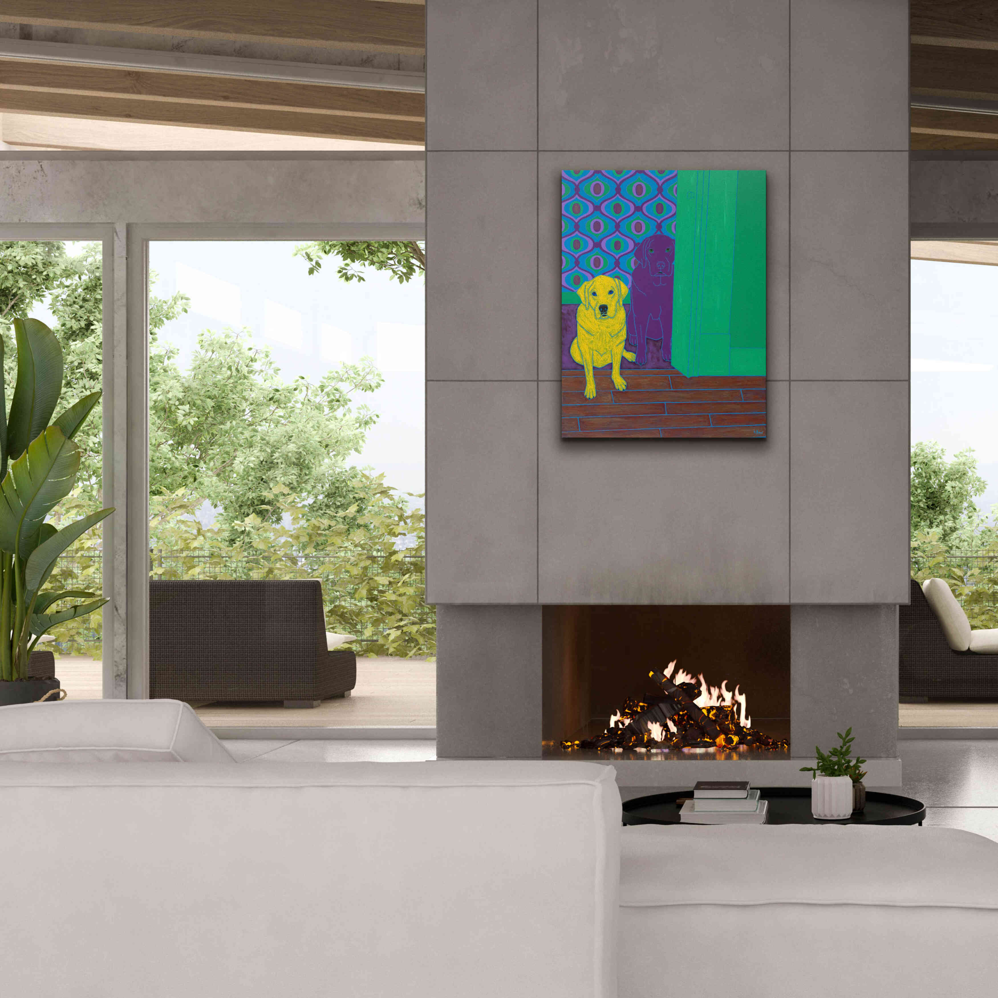 'Some of My Favorite People' by Angela Bond Giclee Canvas Wall Art,26x34
