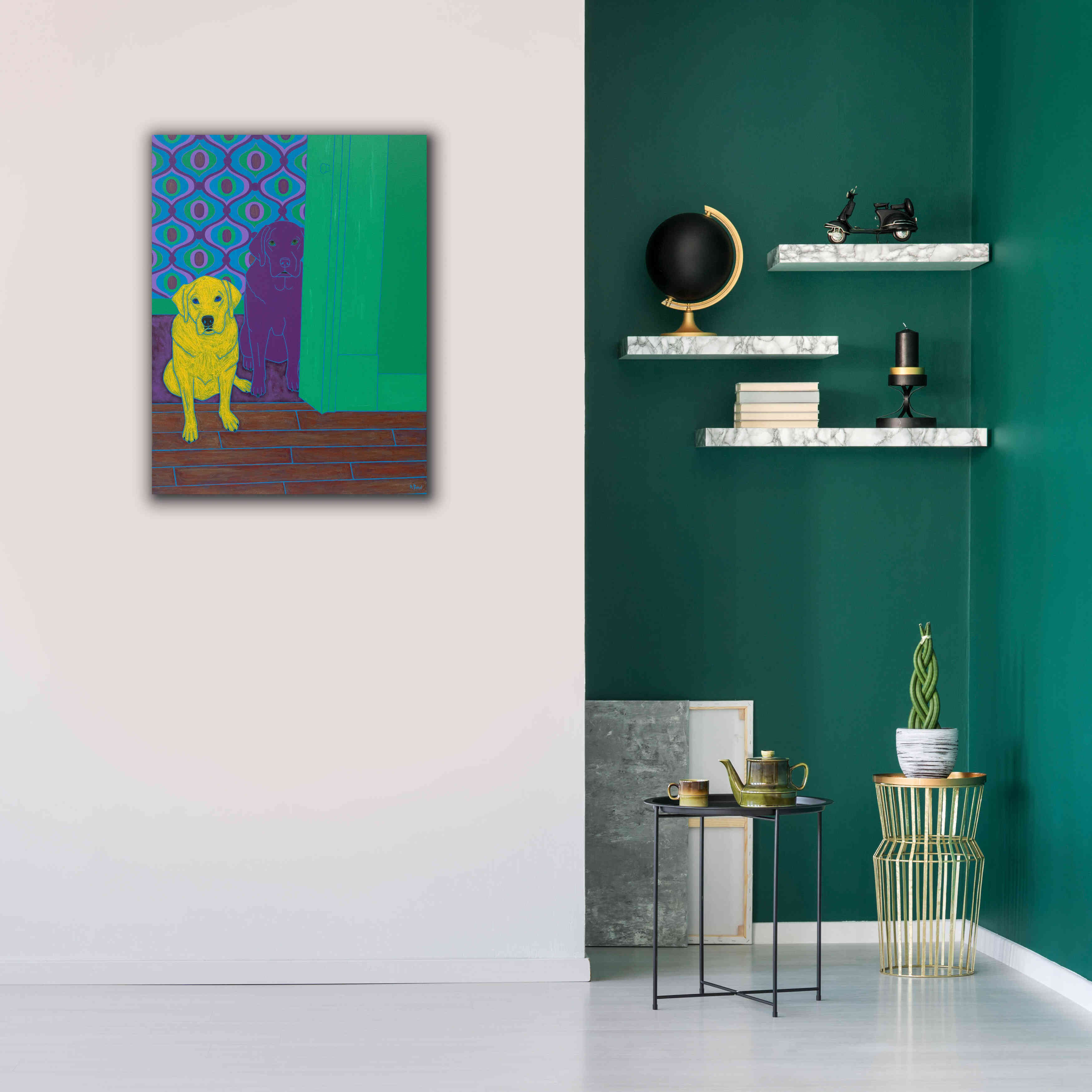 'Some of My Favorite People' by Angela Bond Giclee Canvas Wall Art,26x34