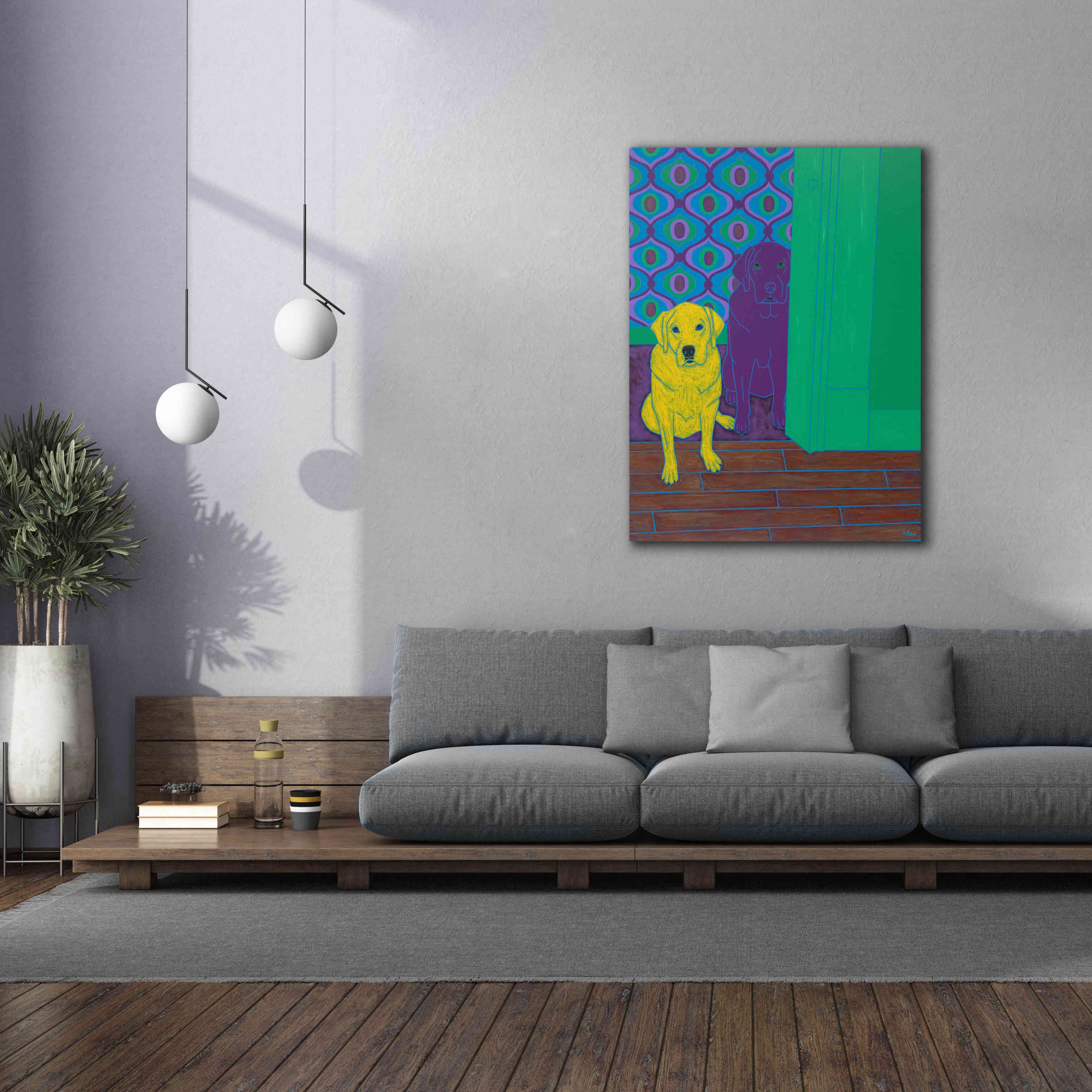 'Some of My Favorite People' by Angela Bond Giclee Canvas Wall Art,40x54